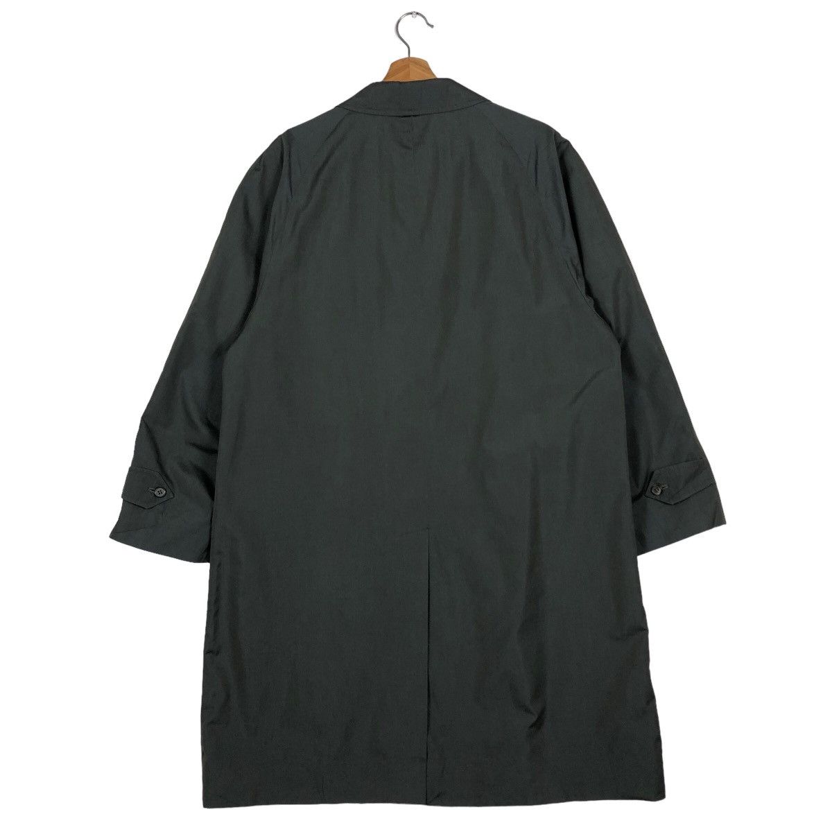 Burberry 🔥Vintage Long Jacket Burberrys Rich Black Size US M / EU 48-50 / 2 - 7 Thumbnail