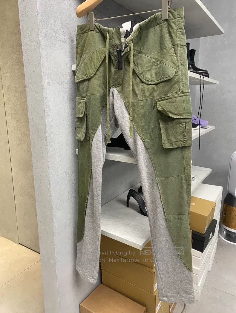 Greg Lauren Greg Lauren size M Patchwork Casual Pants Size US 27 - 5 Thumbnail