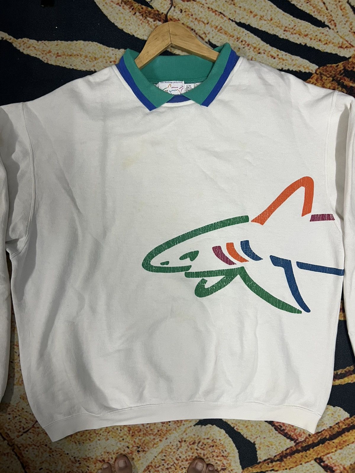 Reebok × Vintage Vintage Reebok 90’s Sweatshirt Size US XL / EU 56 / 4 - 2 Thumbnail