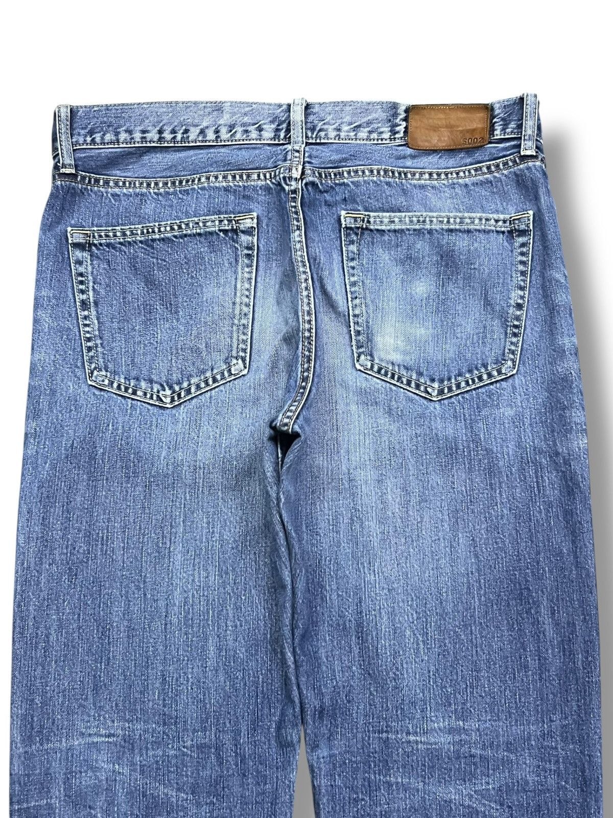 Uniqlo Loose Vintage Uniqlo UJ S002 - Faded Wash Jeans Size US 34 / EU 50 - 5 Thumbnail