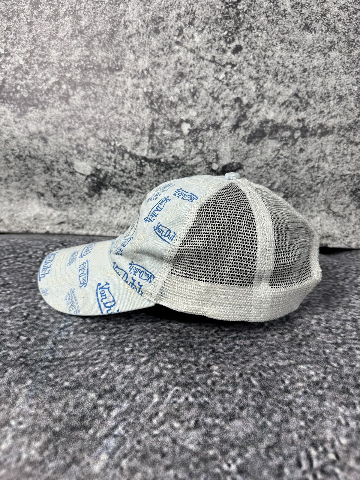 Von Dutch Men’s Von Dutch Vintage Monogram Baseball Cap Y2K One Size Size ONE SIZE - 6 Thumbnail