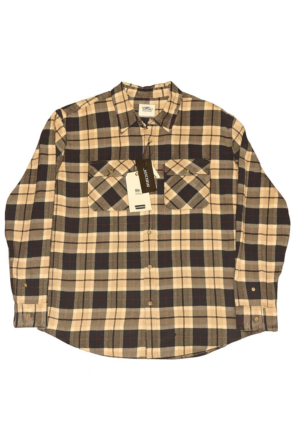 JJJJound × Levi's JJJJound x Levi plaid shirt sz. XXL Size US XXL / EU 58 / 5 - 1 Thumbnail