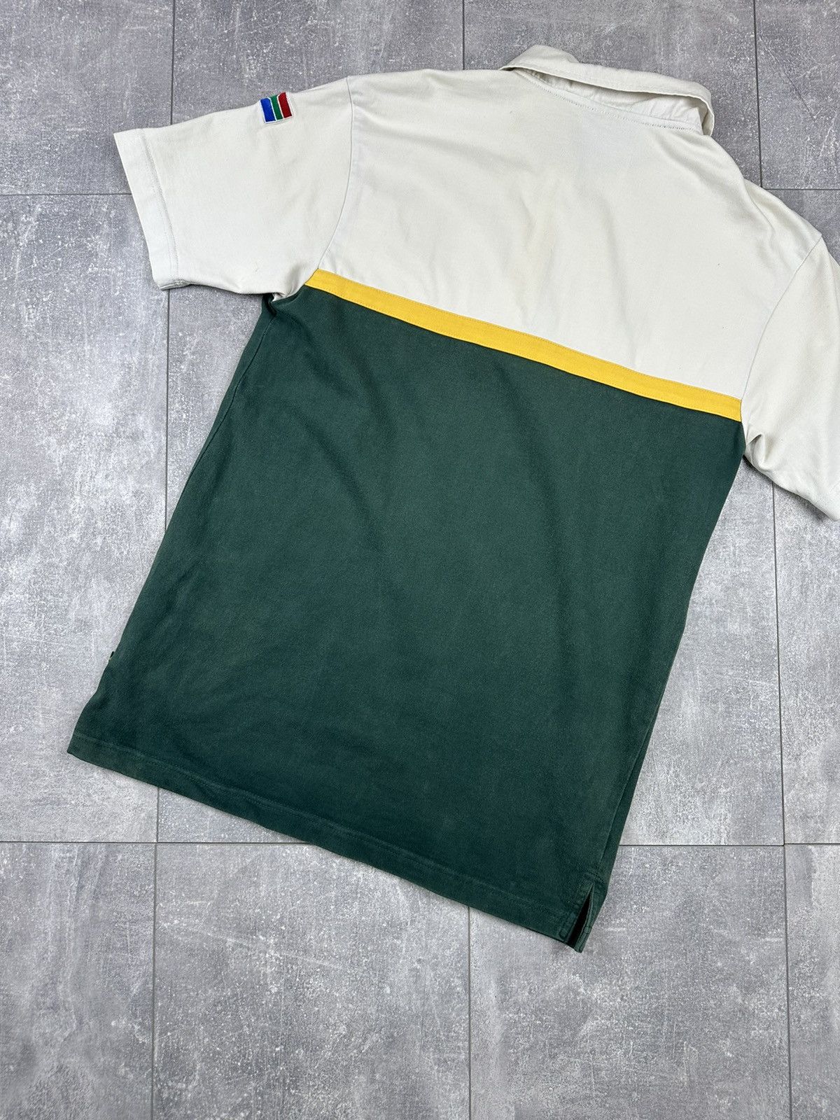 Canterbury of New Zealand Canterbury South Africa Rugby Vintage Retro Polo Size US S / EU 44-46 / 1 - 17 Thumbnail