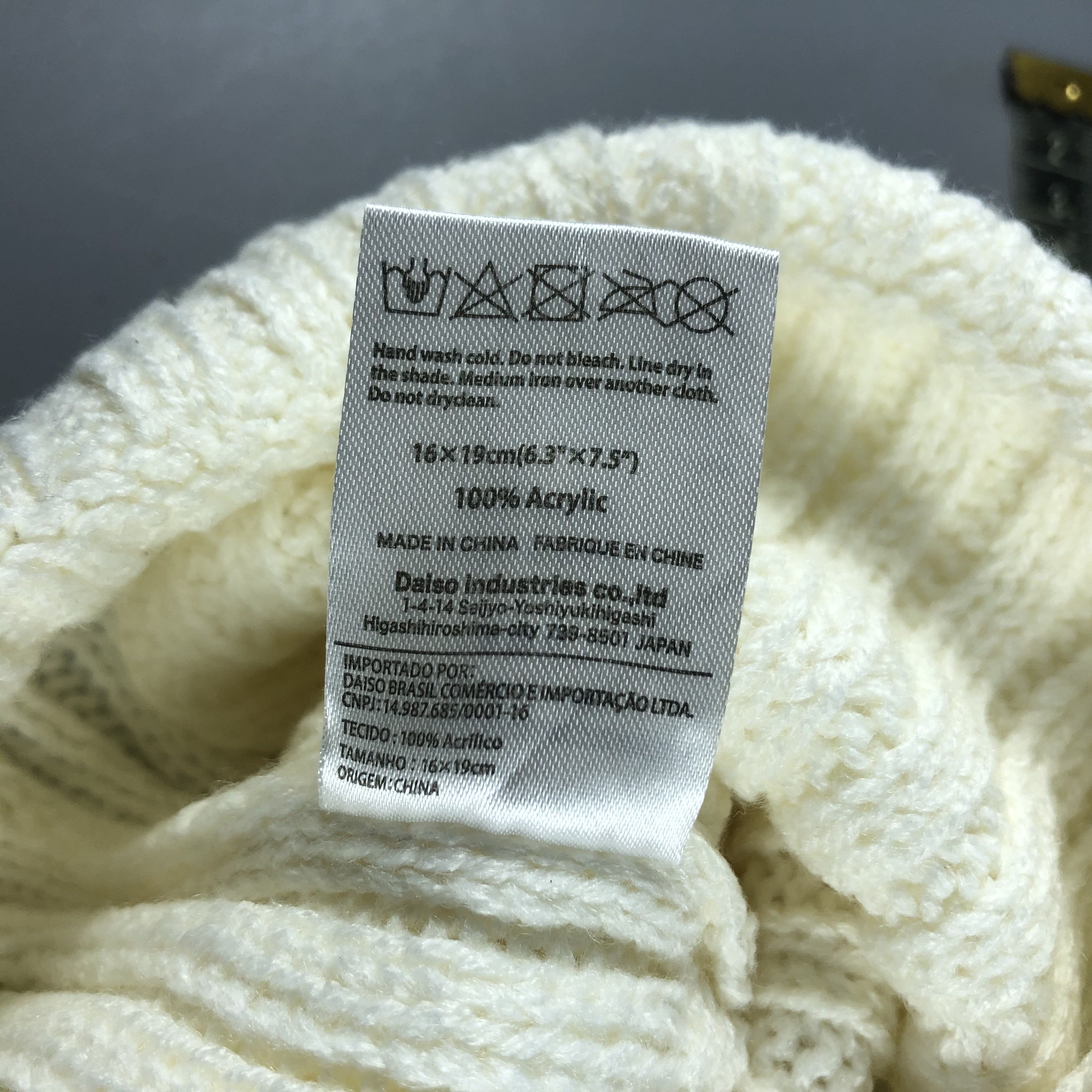 Vintage Vintage White Cream Beanie Snow Hat Snow Cap -D855 Size ONE SIZE - 5 Thumbnail