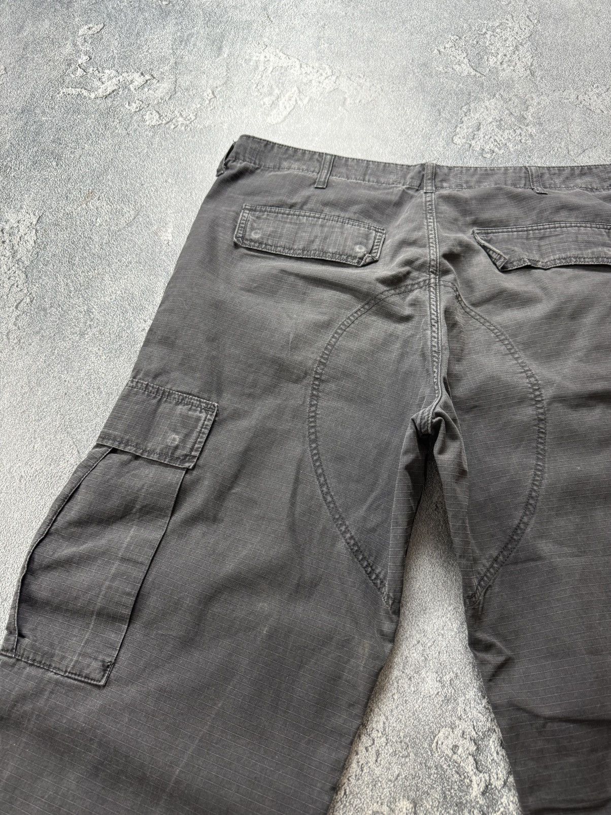Carhartt Carhartt 38/34 Faded Cargo Pocket Ripstop Aviator Pants Size US 38 / EU 54 - 3 Thumbnail
