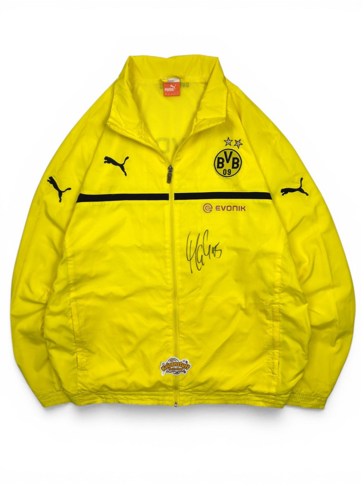 Puma [SIGNED] Mats Hummels Borussia Dortmund 2012 Puma Jacket Size US XXL / EU 58 / 5 - 3 Thumbnail