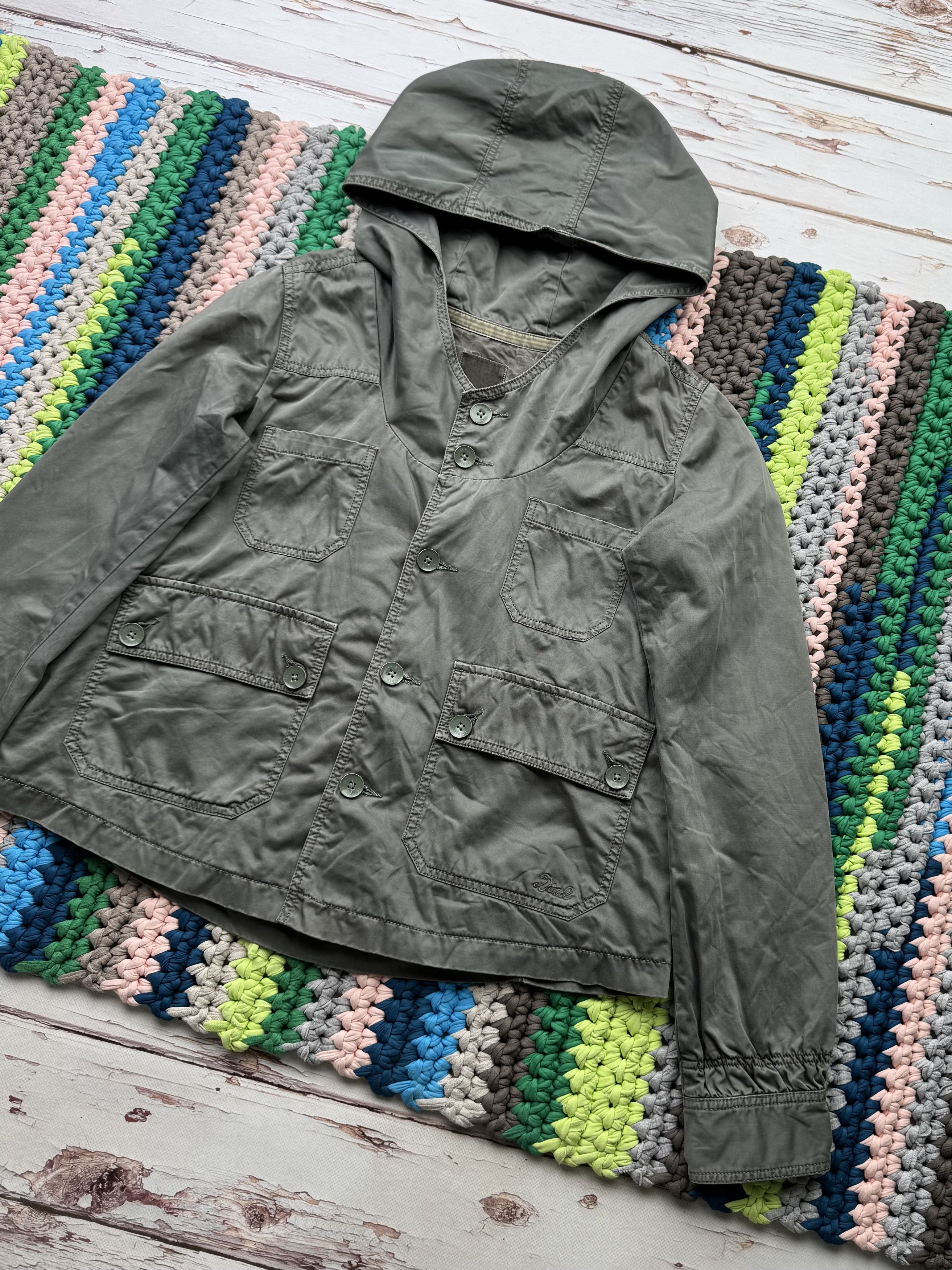 Diesel Diesel Vintage Cropped Jacket (V205)(D10) Size S / US 4 / IT 40 - 3 Thumbnail