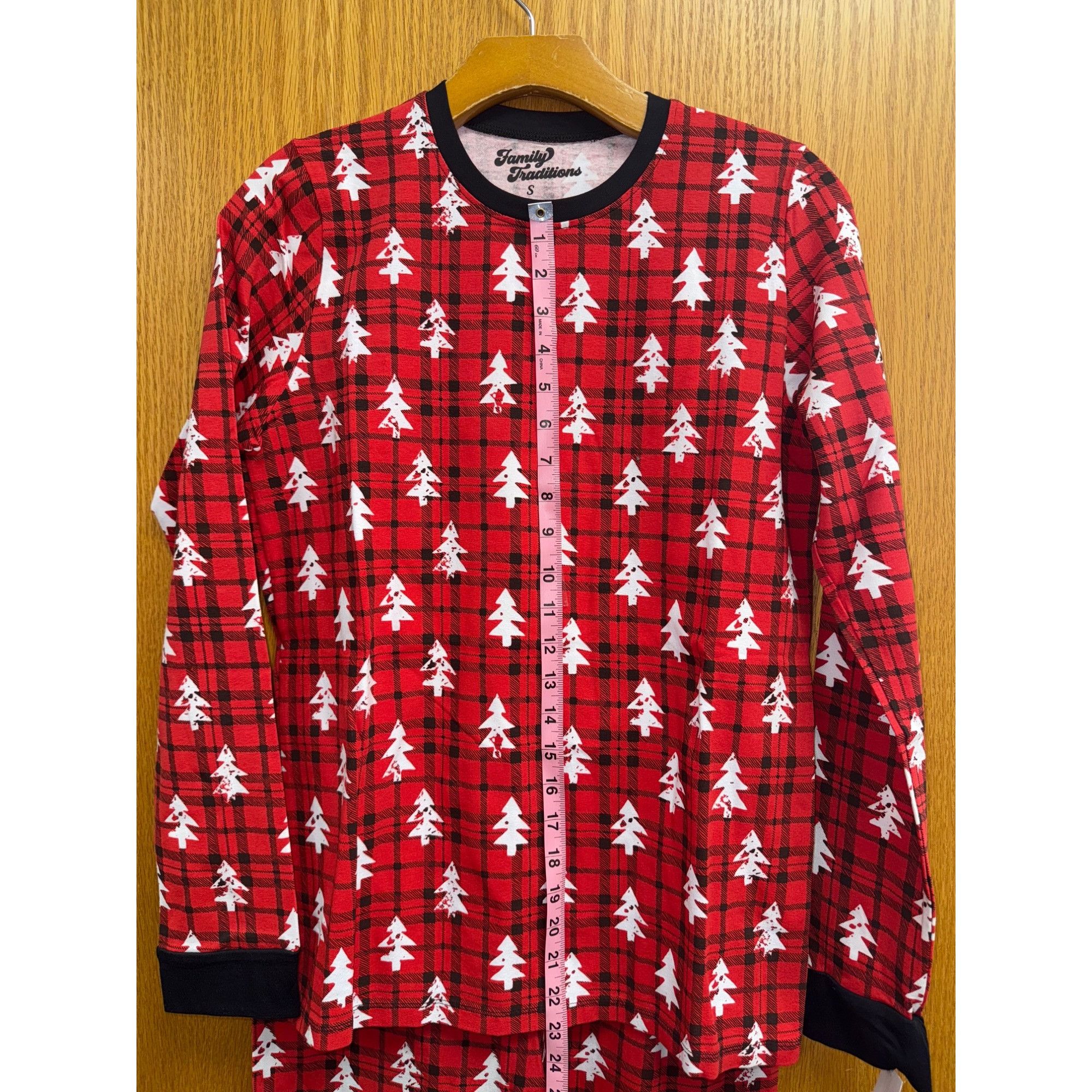 Other Family Traditions Christmas Tree Pajama Set S 95% Cotton 5% Size S / US 4 / IT 40 - 3 Thumbnail