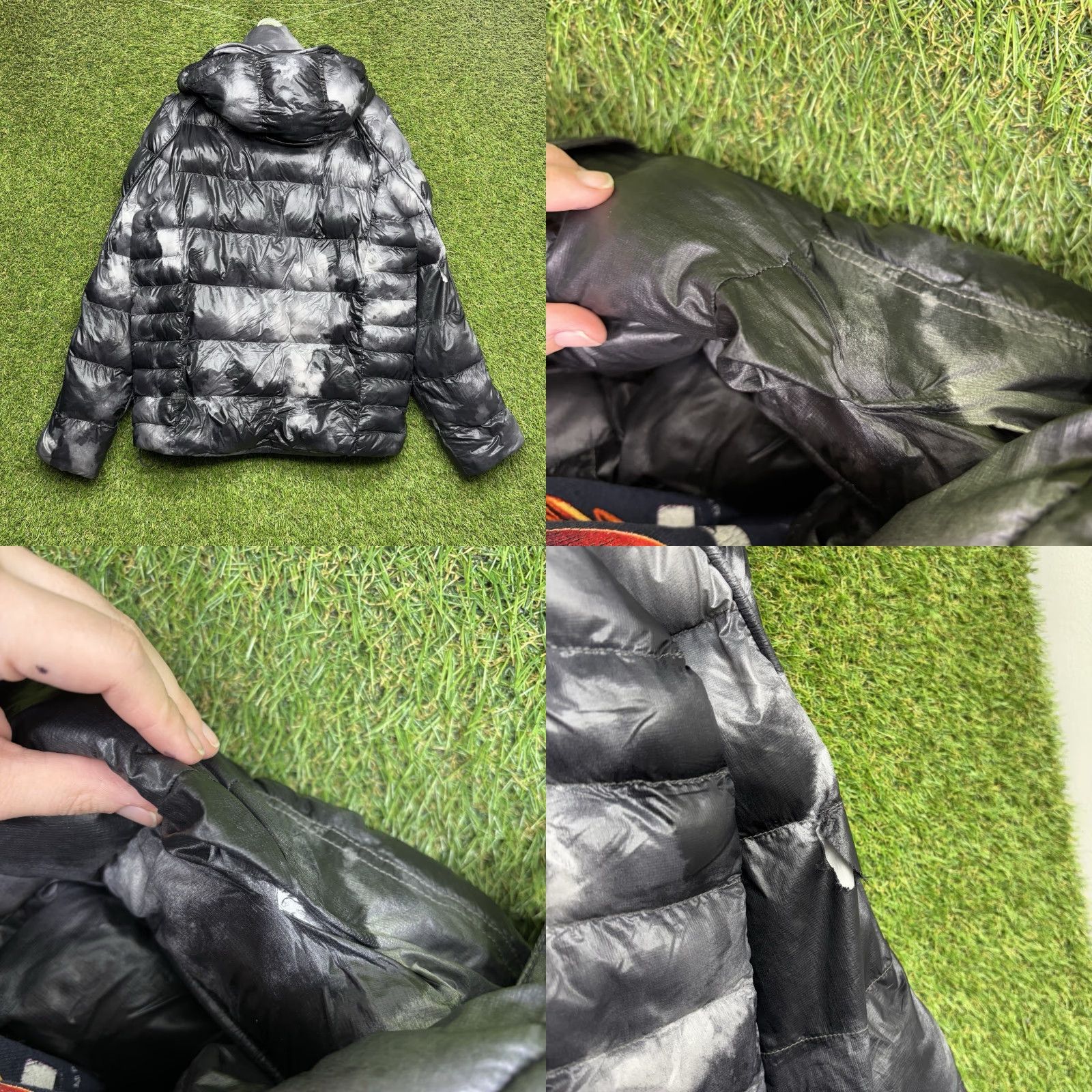 G-Star G STAR RAW Lofty Puffer Jacket Mens S Moon Shine Ripstop Full Zip Casual Winter, Spring | Black Quilted Jacket Mens S Moon Theme - Regular Fit Size US S / EU 44-46 / 1 - 9 Thumbnail