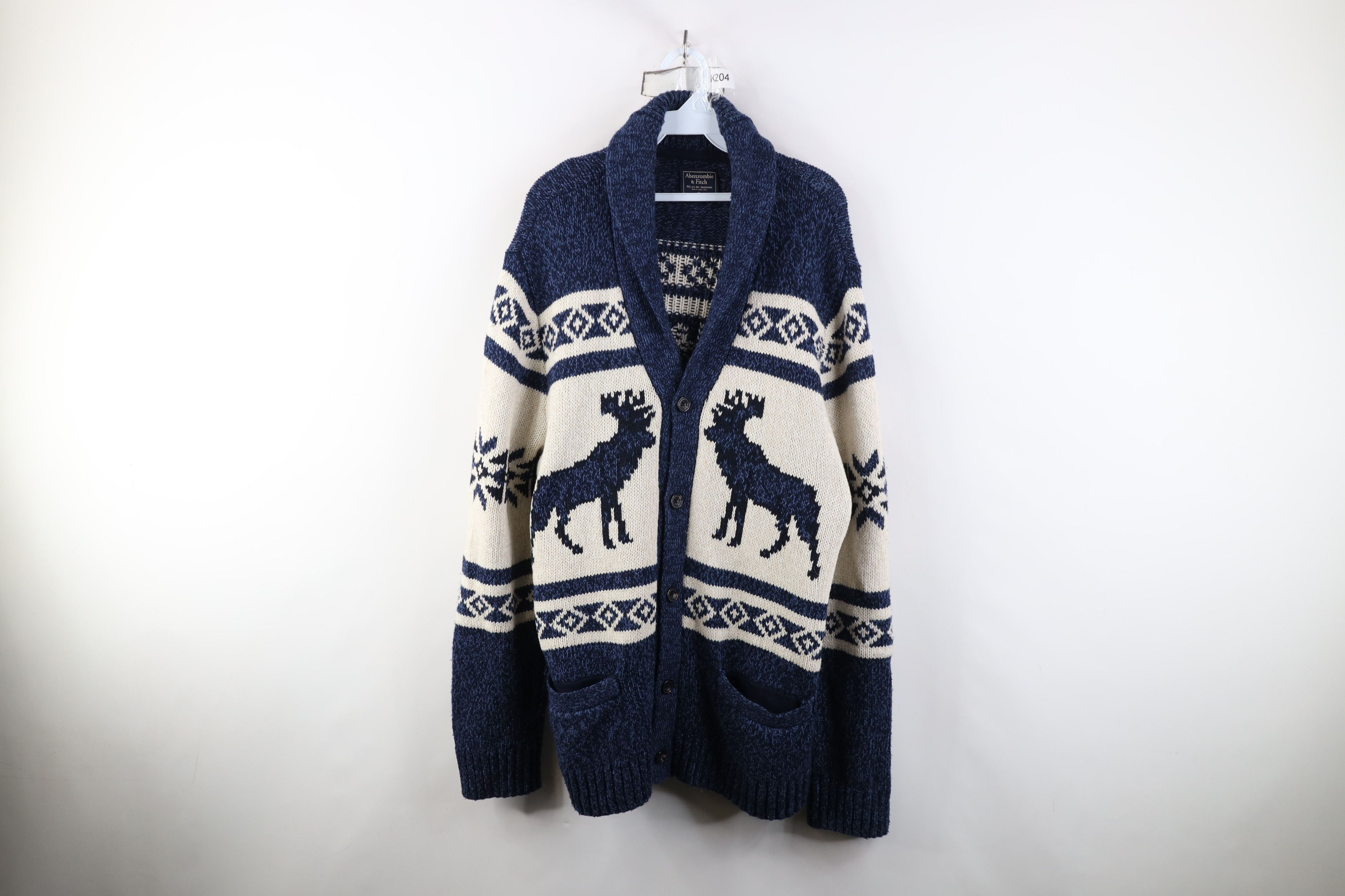 Abercrombie & Fitch Vintage 90s Y2K Abercrombie & Fitch Fair Isle Sweater Size US XL / EU 56 / 4 - 1 Thumbnail