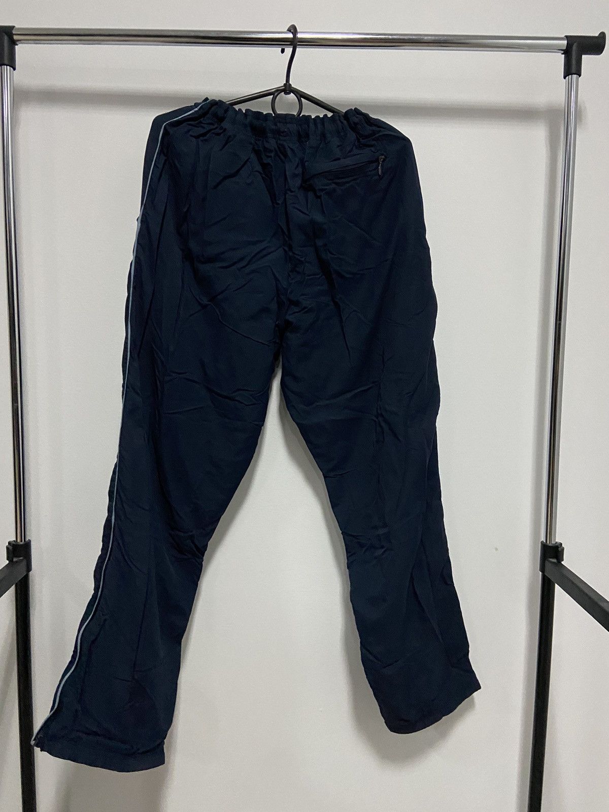 Nike × Vintage Nike Court Vintage Nylon Pants Small Logo stripe Size US 32 / EU 48 - 4 Thumbnail