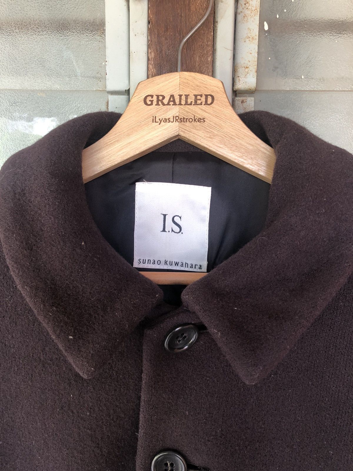 Issey Miyake Vintage IS Sunao Kuwahara Long Coat Jacket Size US M / EU 48-50 / 2 - 15 Thumbnail