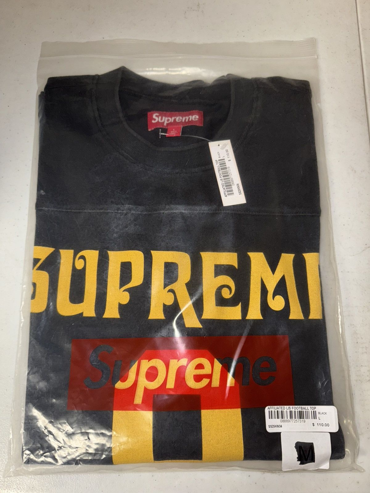 Supreme Supreme Affiliated Football L/S Top Size US L / EU 52-54 / 3 - 4 Thumbnail