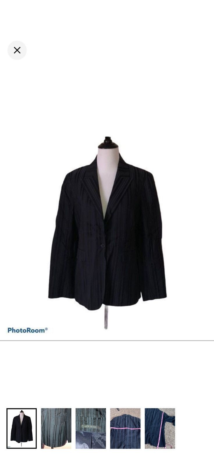Elie Tahari Elie tahari striped blazer size 4 Size S / US 4 / IT 40 - 1 Thumbnail