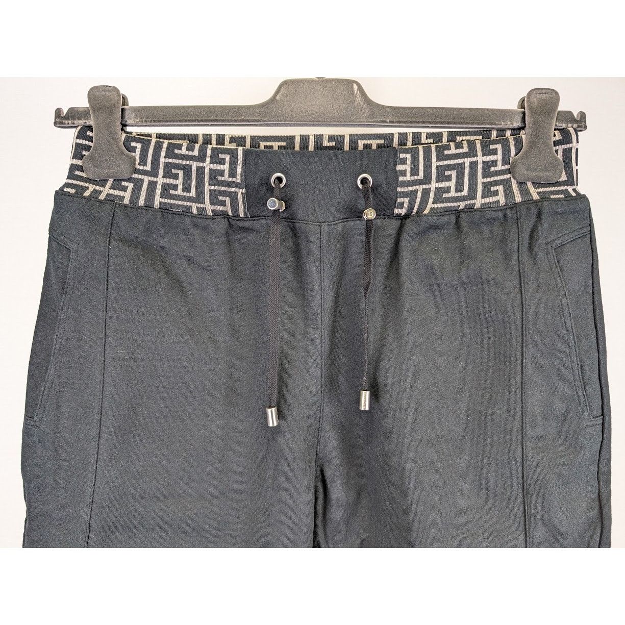 Balmain o1rshd1 Short With Monogram Trim in Black Size US 32 / EU 48 - 11 Thumbnail