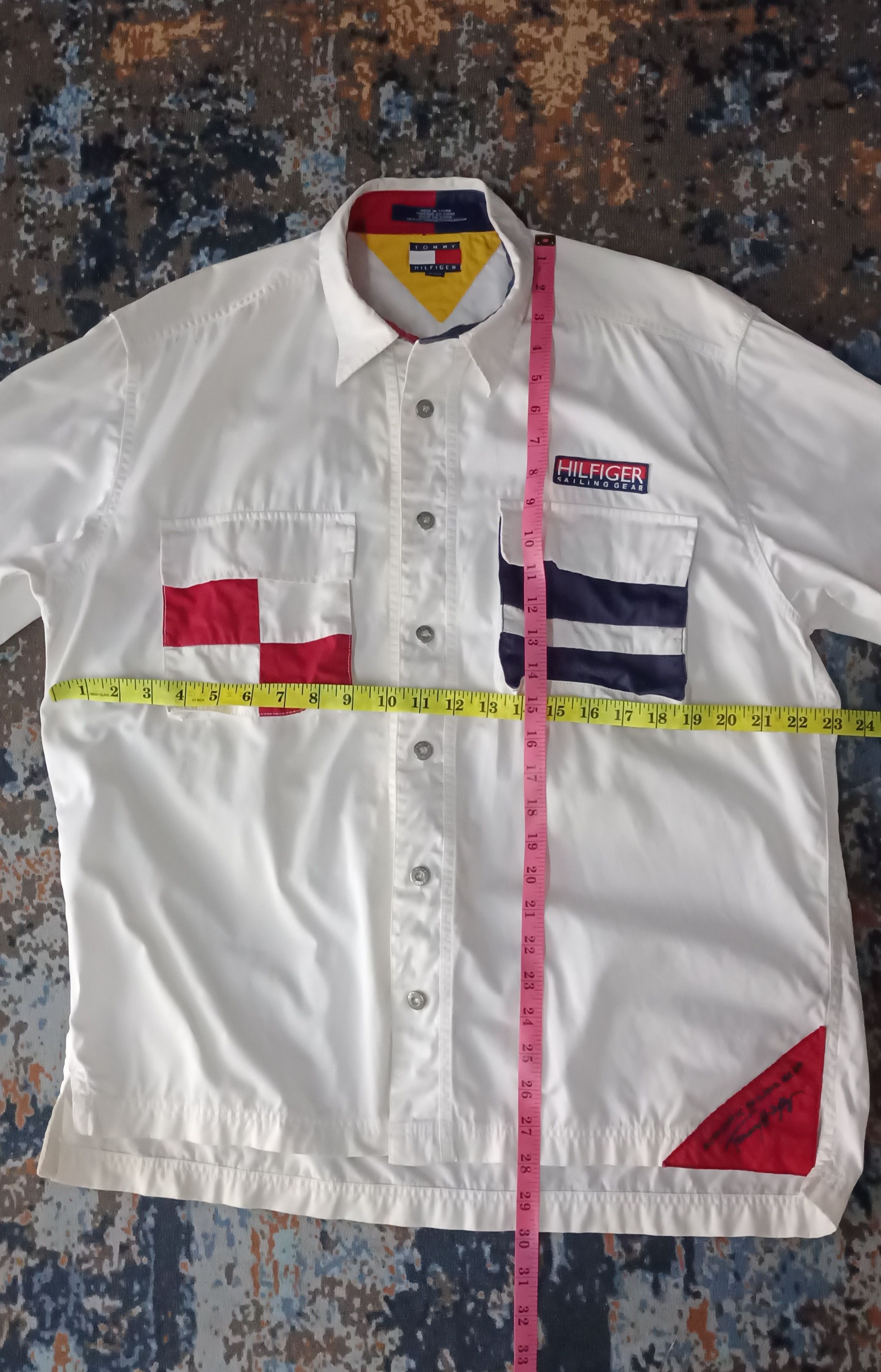 Tommy Hilfiger Vintage💥 Tommy Hilfiger Sailing Gear Pacth Country Size US XL / EU 56 / 4 - 19 Thumbnail