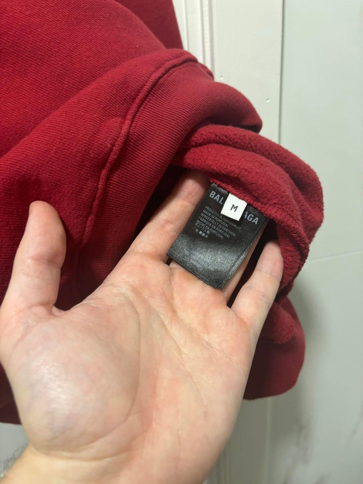 Balenciaga Back logo crewneck Size US S / EU 44-46 / 1 - 4 Thumbnail