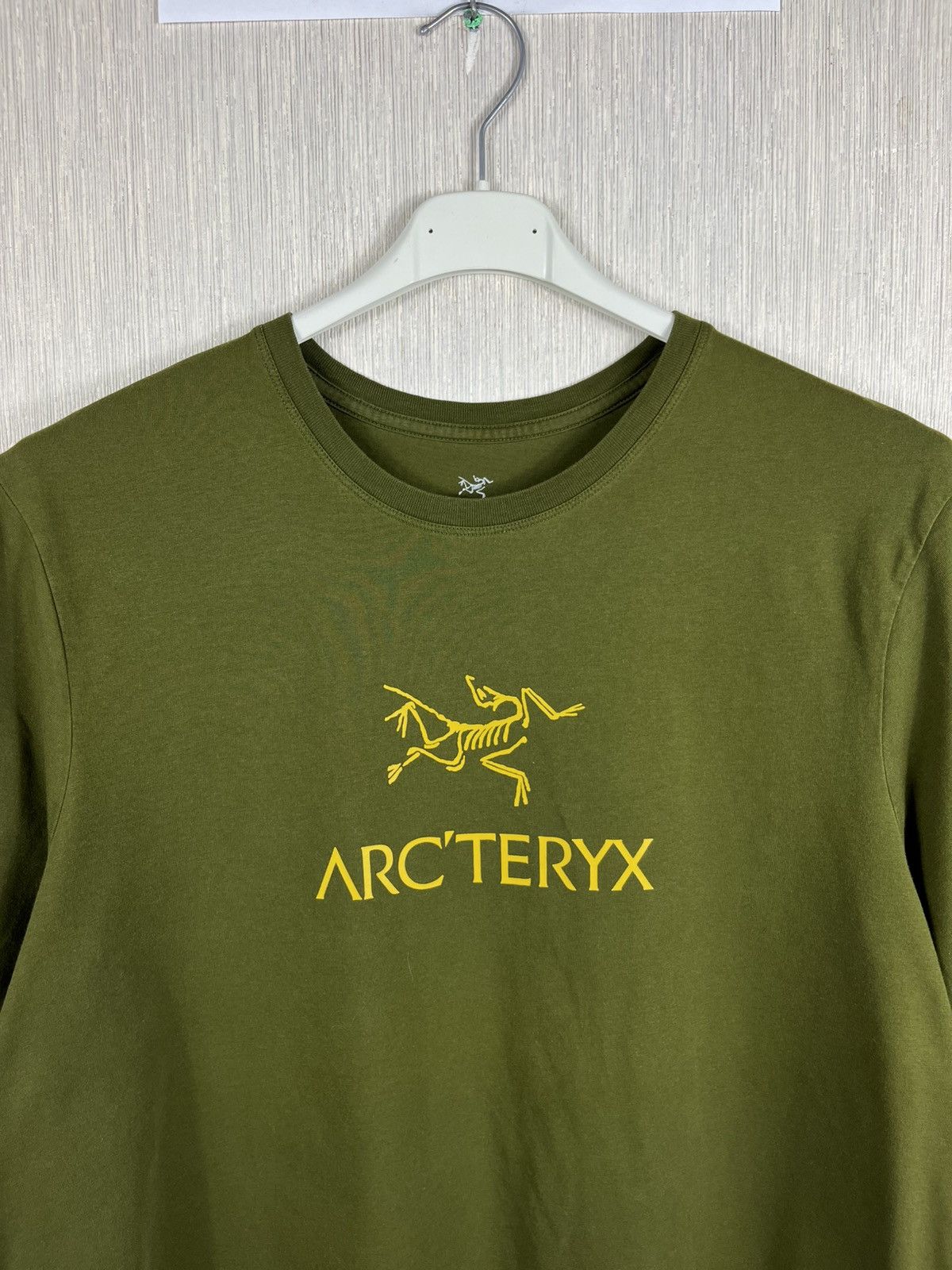 Arc'teryx Arc’teryx big central logo bird arc’word t-shirt ss mens tee Size US L / EU 52-54 / 3 - 3 Thumbnail