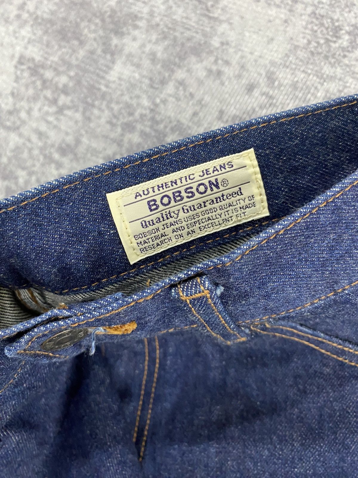 Japanese Brand Super flared bootcut bobson raw denim jeans Size US 28 / EU 44 - 18 Thumbnail