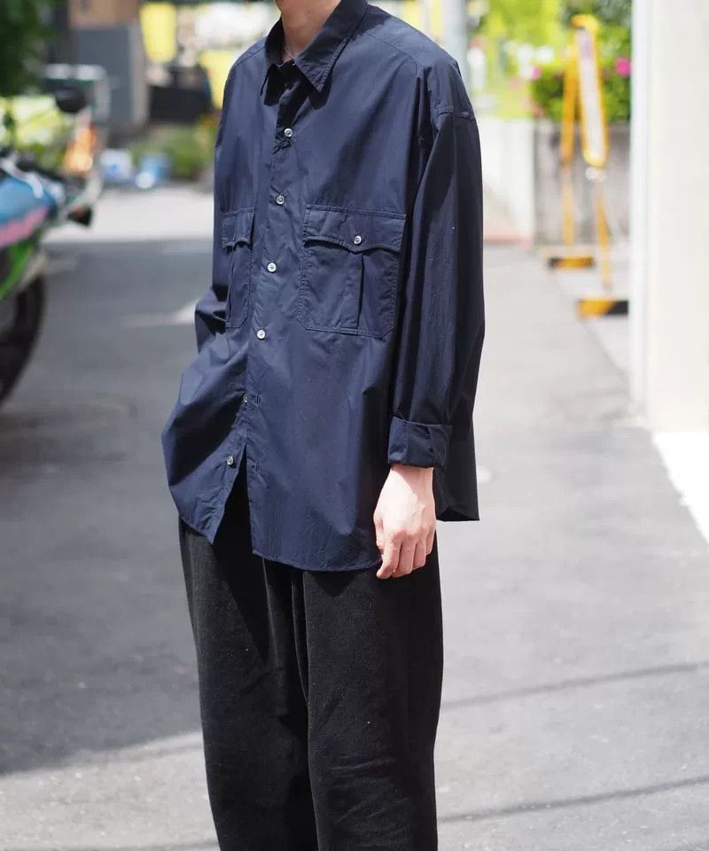 Porter Classic Porter Classic Roll Up Cotton Shirt Size US M / EU 48-50 / 2 - 1 Thumbnail