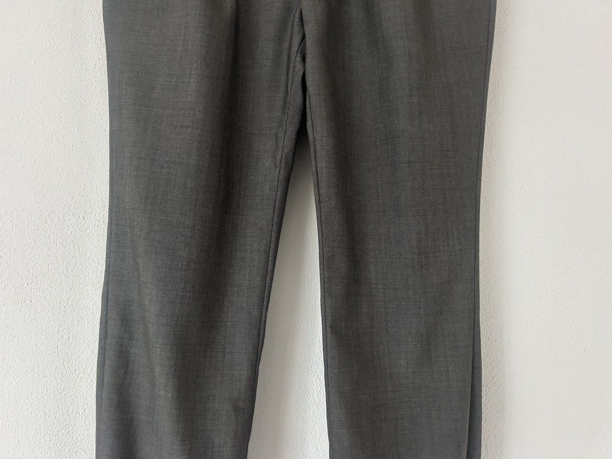 Maison Margiela Maison Margiela Gray Wool Trousers Size US 28 / EU 44 - 4 Thumbnail