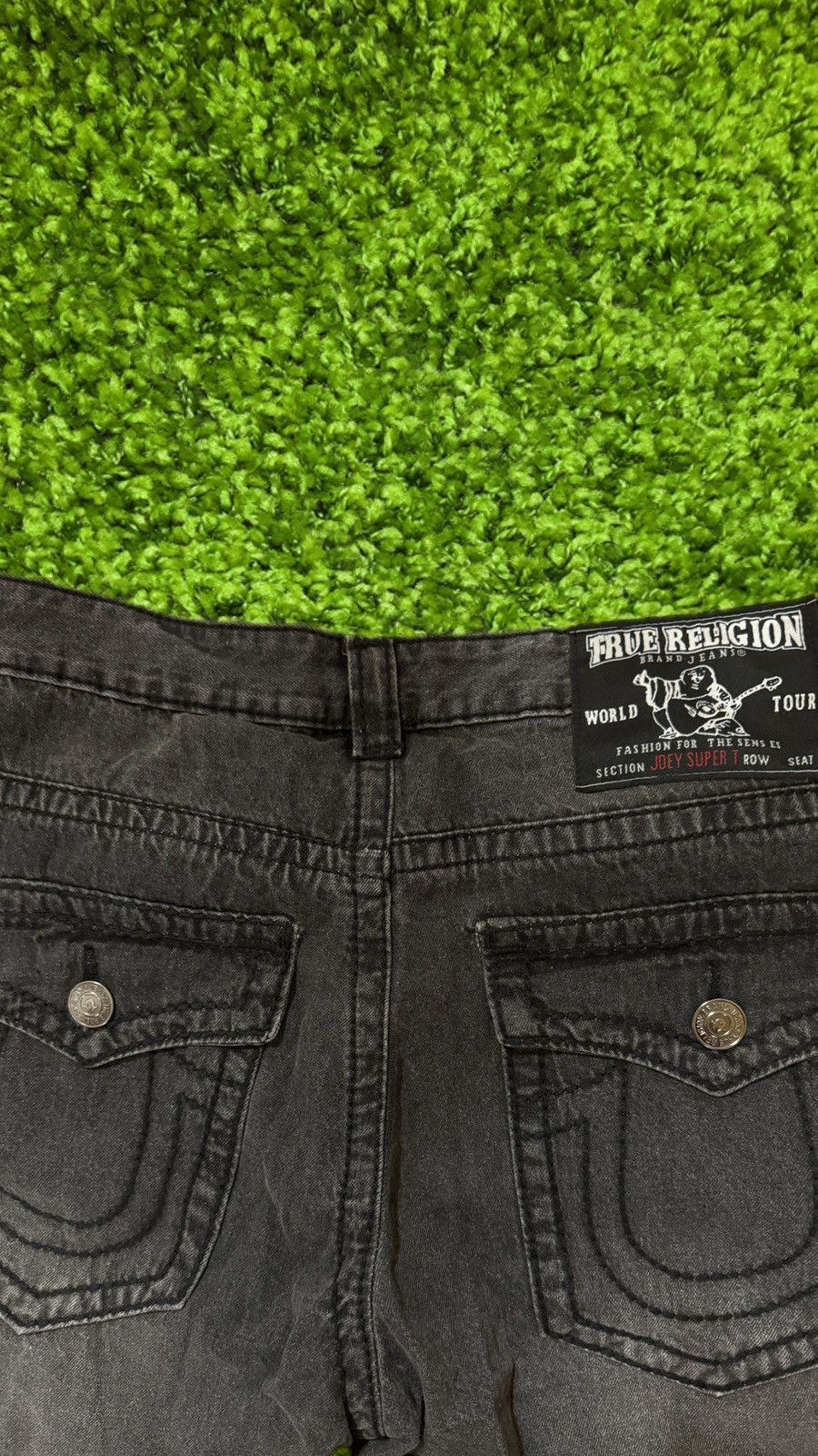 True Religion TRUE RELIGION GREY DENIM Size US 34 / EU 50 - 3 Thumbnail