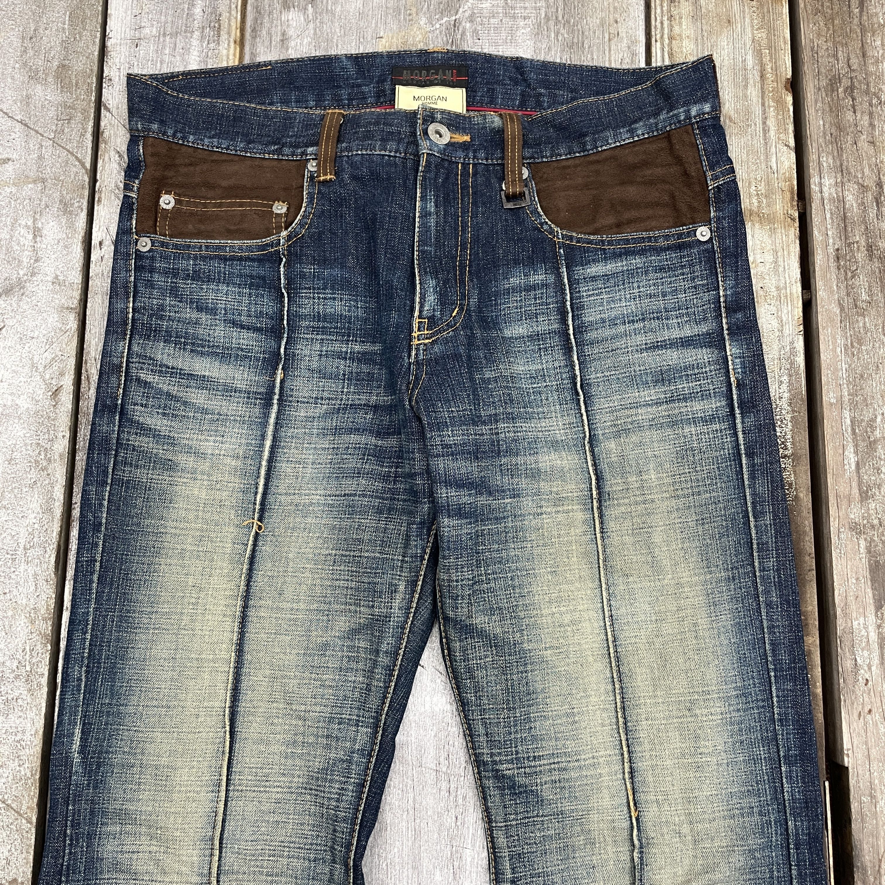 Designer × Morgan Homme Morgan Homme Bootcut Leather 10th Anniversary Design-wc297 Size US 32 / EU 48 - 4 Thumbnail