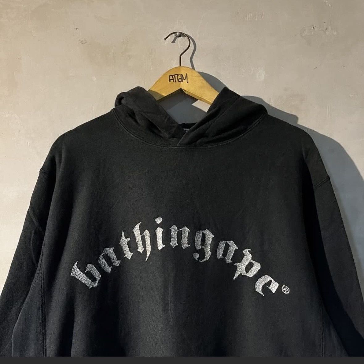 Bape Vintage A Bathing Ape Hoodie Glitter Size US M / EU 48-50 / 2 - 3 Thumbnail