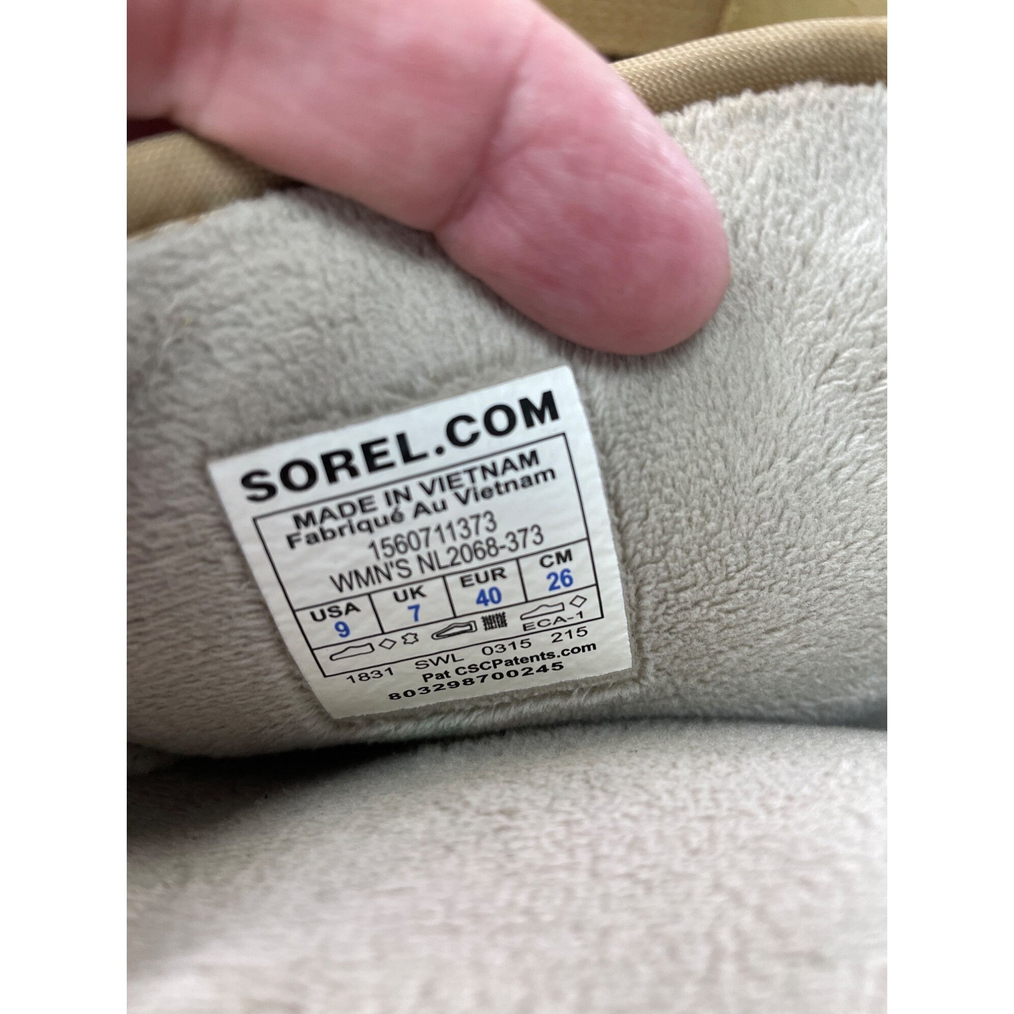 SOREL Sorel womans tan gray suede lined winter fall mid calf boots Size US 9 / IT 39 - 17 Thumbnail