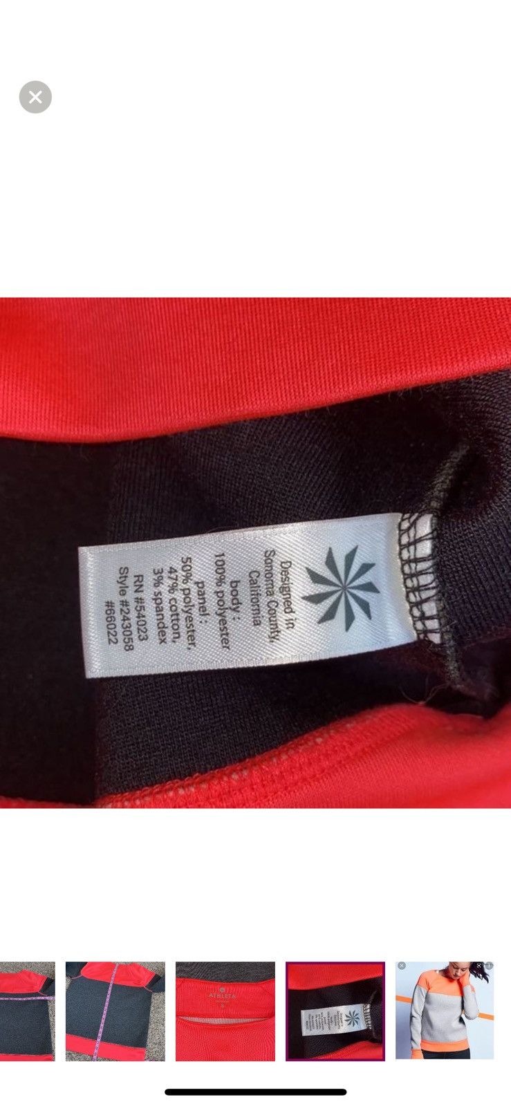 Athleta Athleta small colorblock fuse sweatshirt Size S / US 4 / IT 40 - 7 Thumbnail