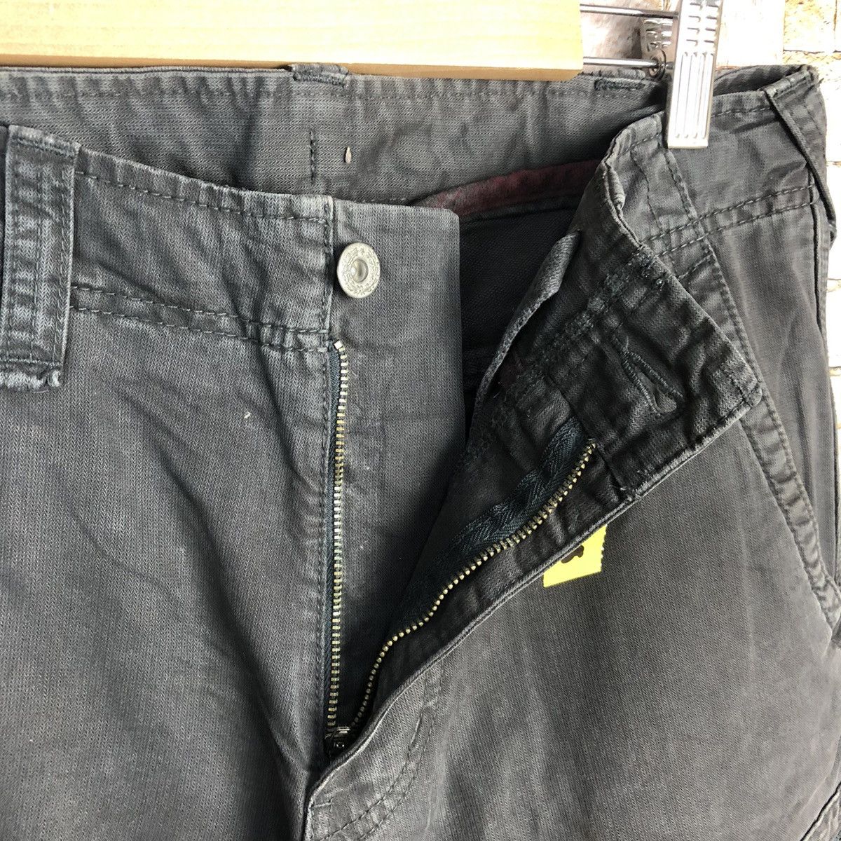 Japanese Brand Uniqlo Black japan utility Cargo Multipocket Pants #A618 Size US 29 - 15 Thumbnail