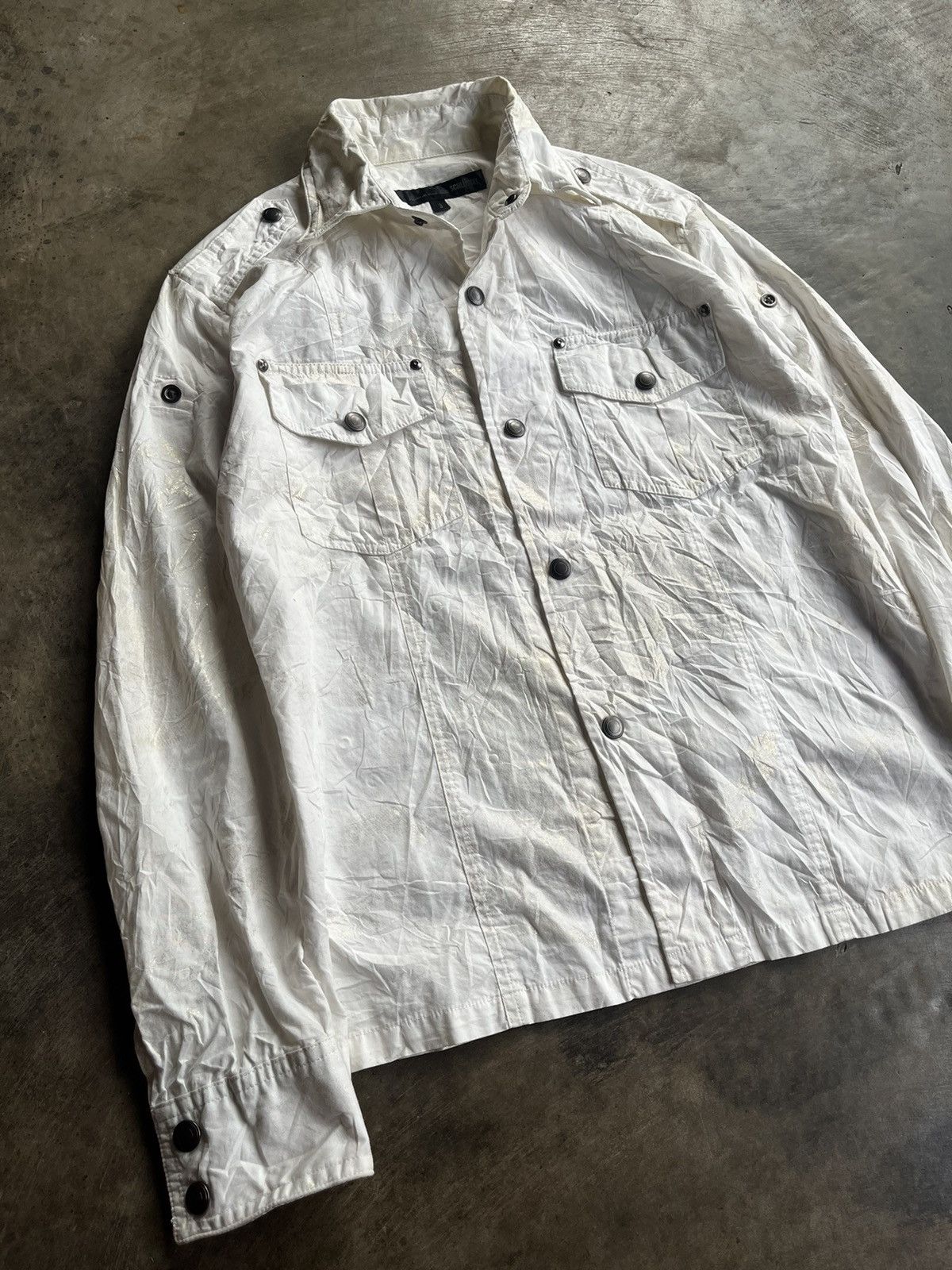 14th Addiction × If Six Was Nine × Le Grande Bleu (L.G.B.) JAPANESE SCHLUSSEL SNAKE SKIN SHIRTS VKEI PUNK GOTHIC STYLE Size US M / EU 48-50 / 2 - 6 Thumbnail