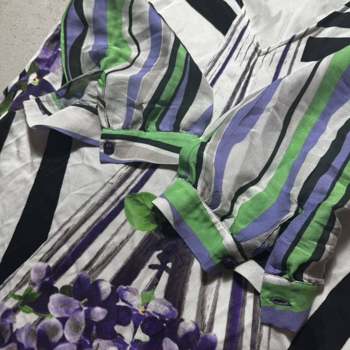 Just Cavalli × Roberto Cavalli vintage class roberto cavalli silk dress flowers print Size XL / US 12-14 / IT 48-50 - 12 Thumbnail