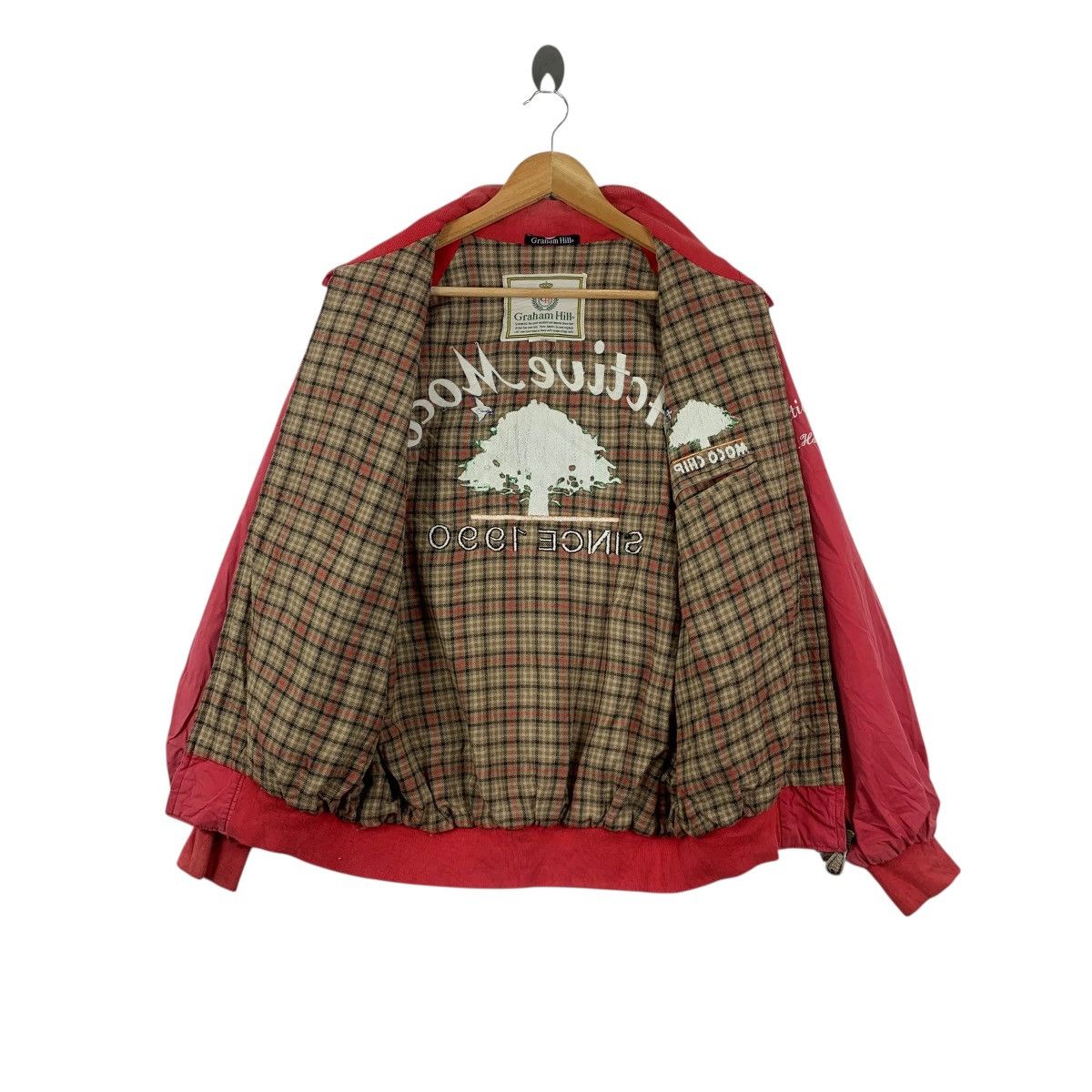 Vintage Vintage GRAHAM HILL Moco Chip Classic Cut Jacket Tartan Size US L / EU 52-54 / 3 - 7 Thumbnail
