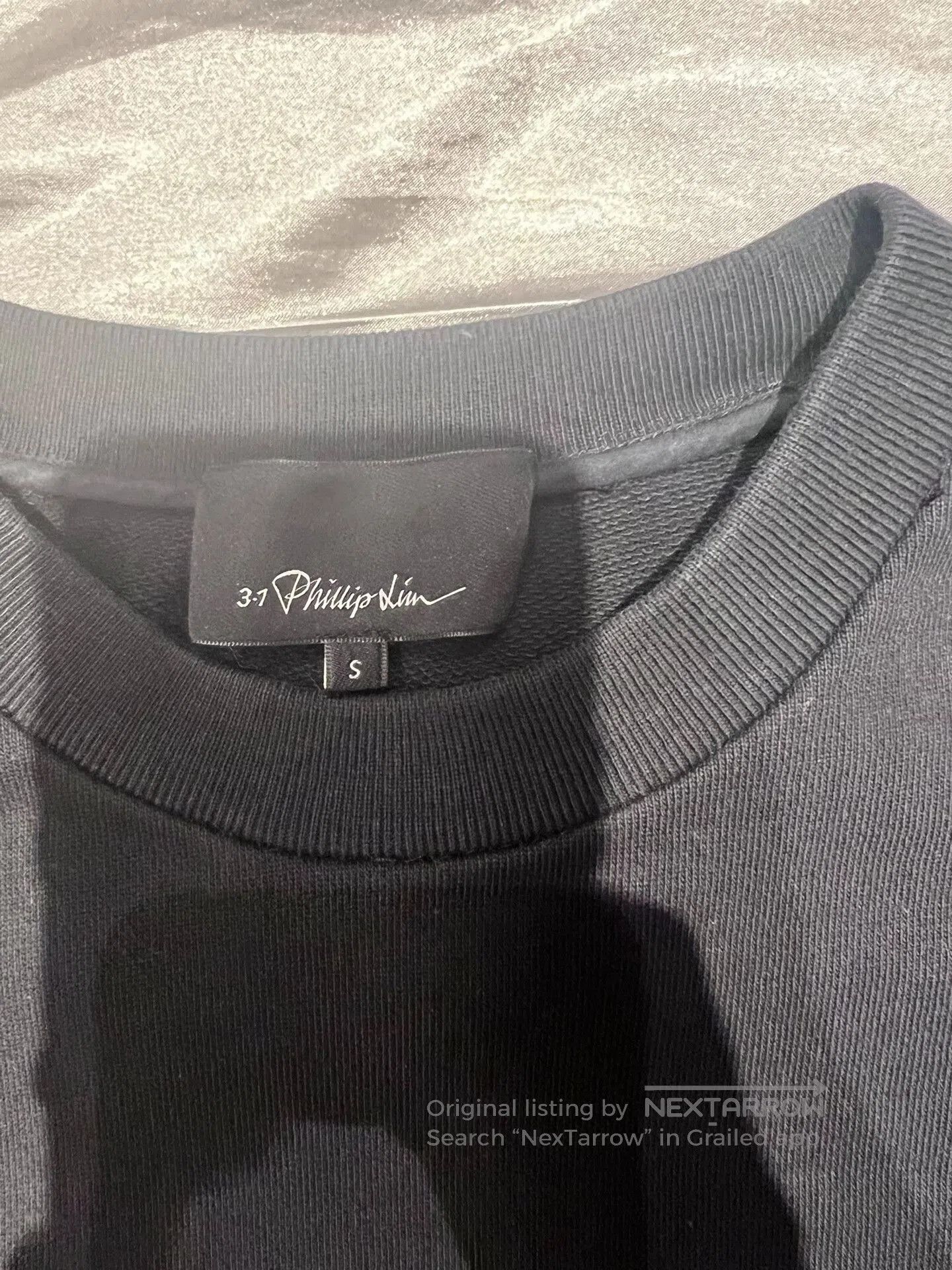 3.1 Phillip Lim stylish black layered sweatshirt size small. Size US S / EU 44-46 / 1 - 1 Thumbnail
