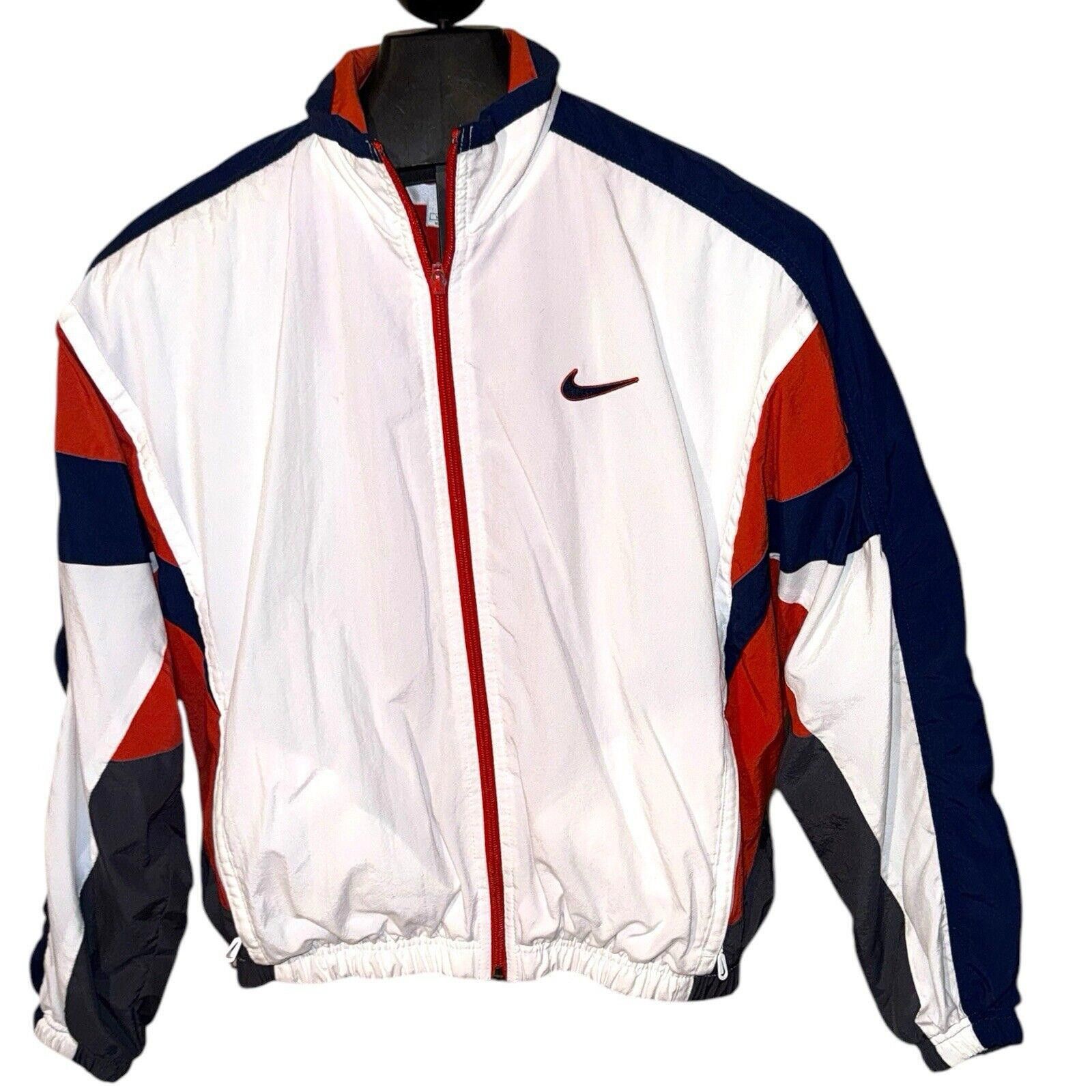 Nike Nike Vintage Tracksuit Big Logo Red White Blue & Gray M Size US 32 / EU 48 - 3 Thumbnail