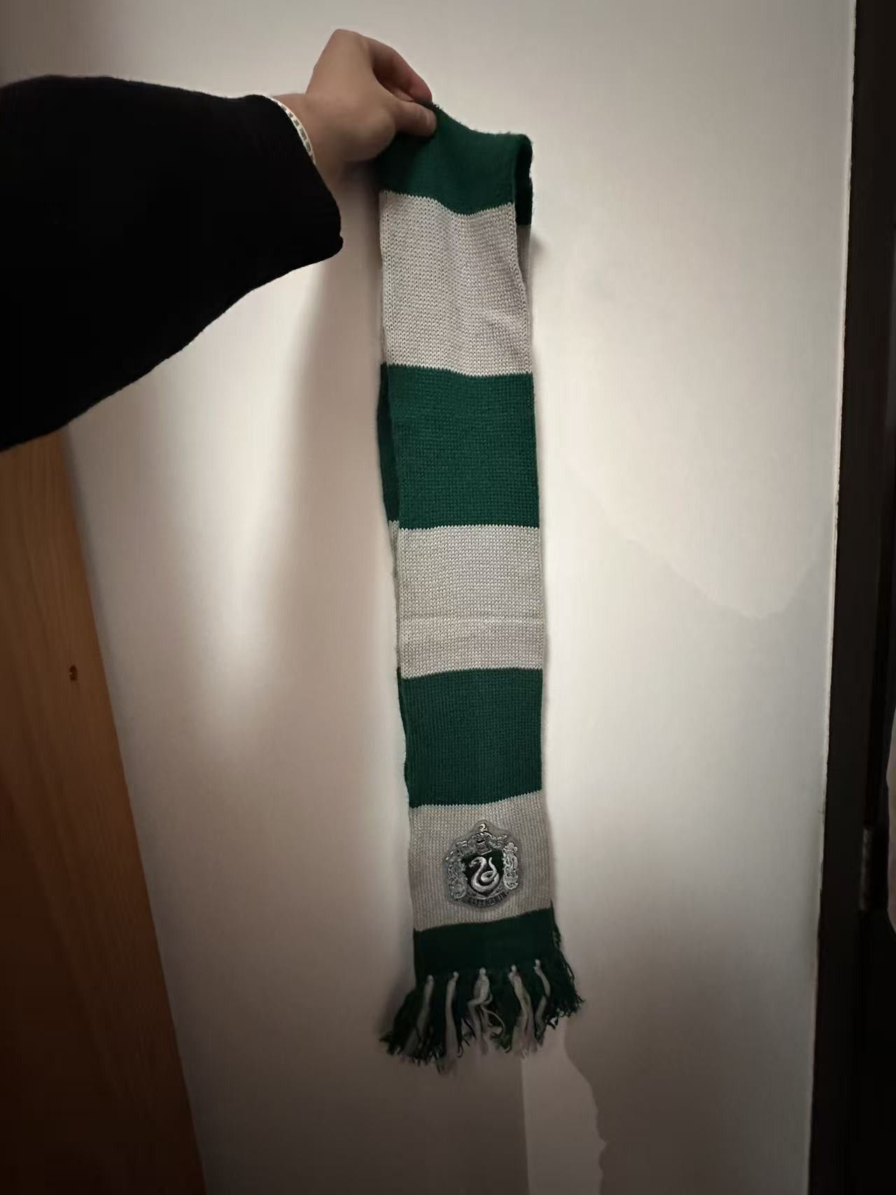 Other Vintage Harry Potter Slytherin Wool Scarf Size ONE SIZE - 2 Thumbnail
