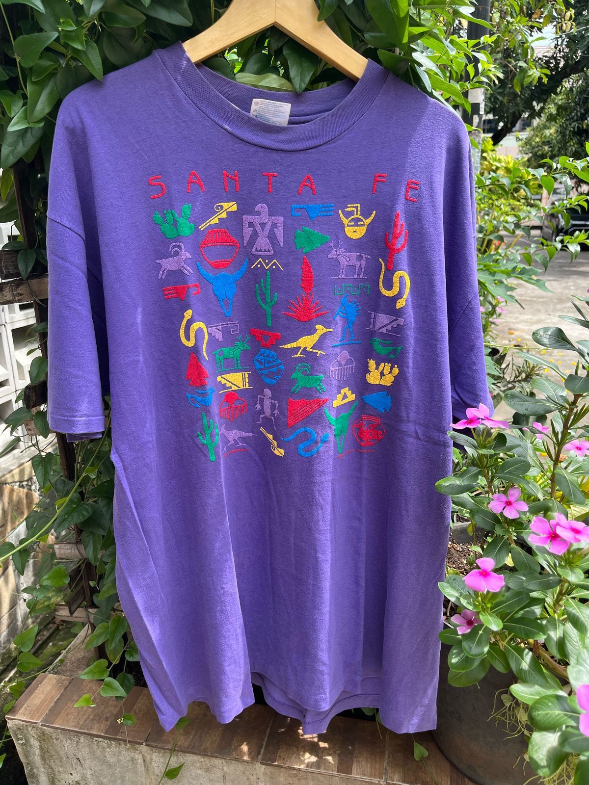 Vintage Santa Fe Sportwear '91 Size US XL / EU 56 / 4 - 1 Thumbnail