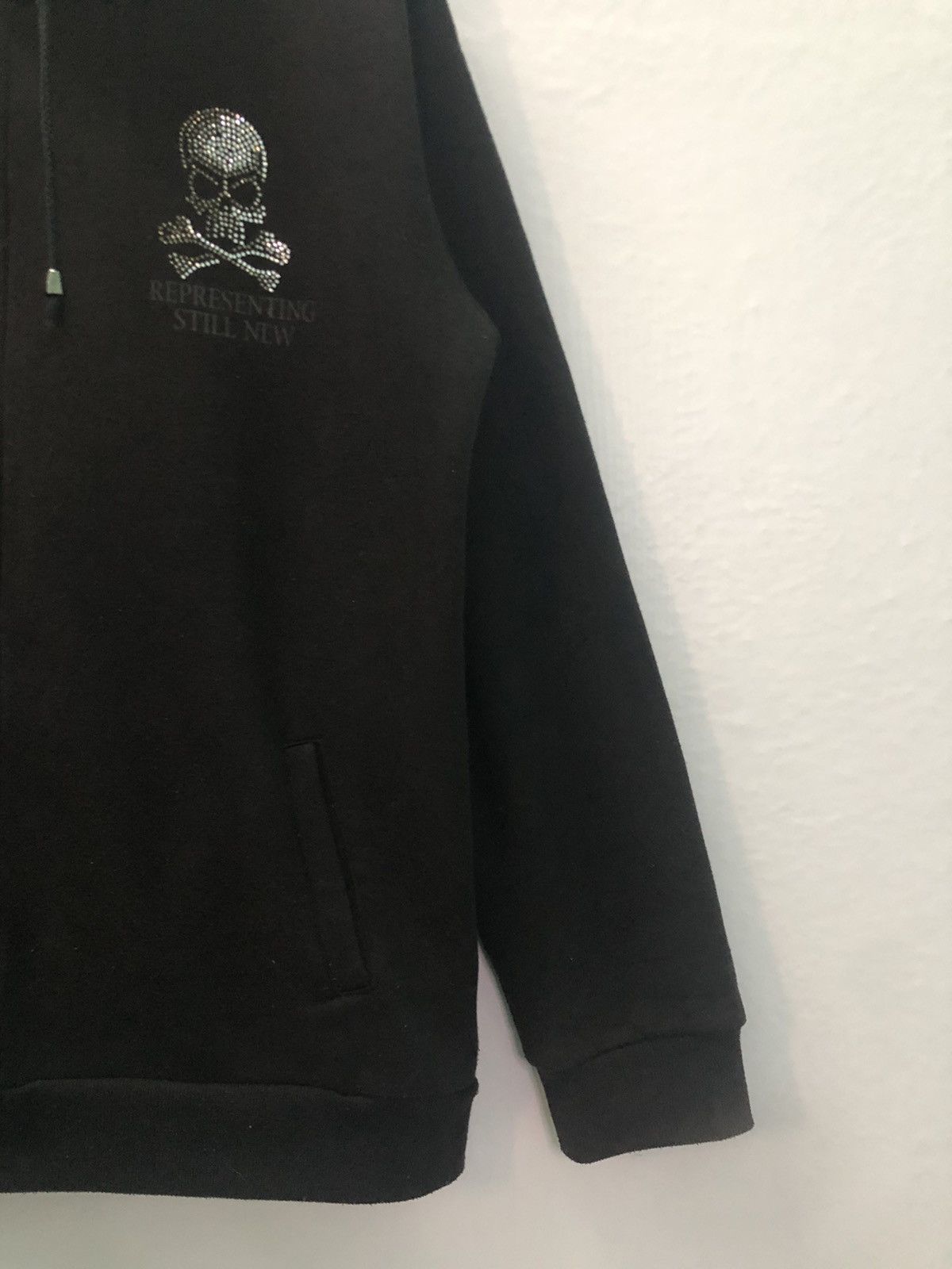 In The Attic × Vintage Vintage In The Attic Skull Hoodie Zip Up Size US L / EU 52-54 / 3 - 6 Thumbnail