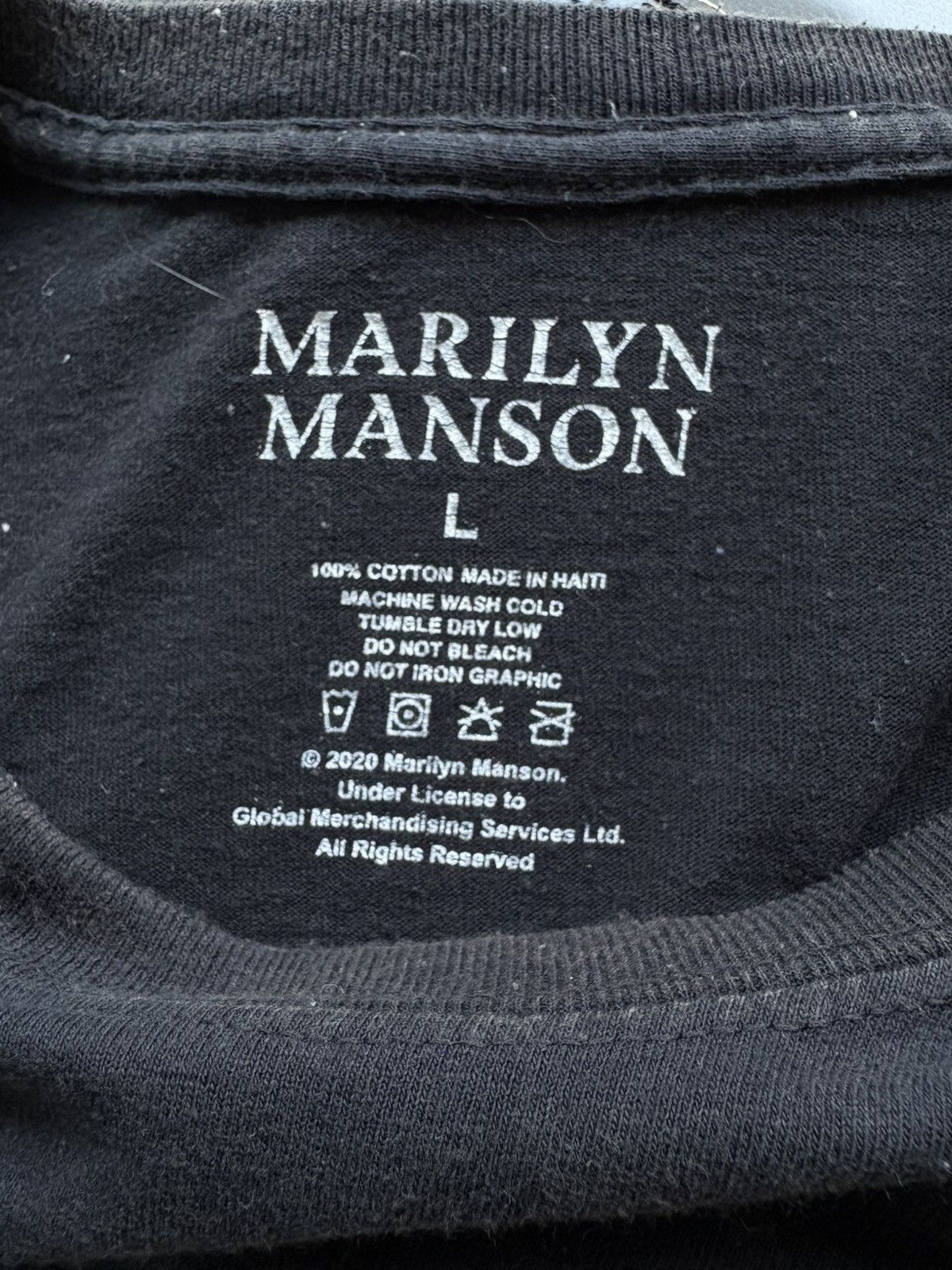 Marilyn Manson Marilyn Manson Band T-shirt Rock Style Size US L / EU 52-54 / 3 - 17 Thumbnail