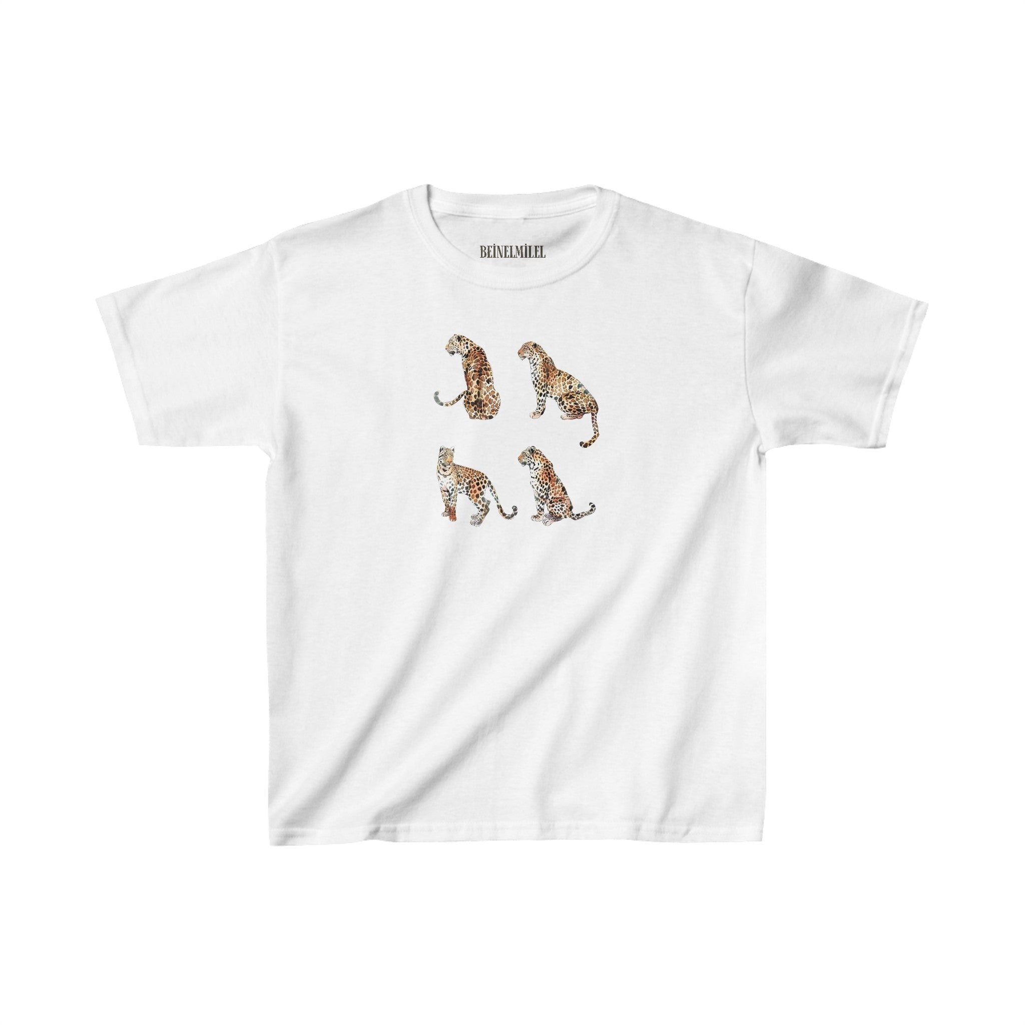 Designer Leopard - Baby Tee Size M / US 6-8 / IT 42-44 - 2 Thumbnail