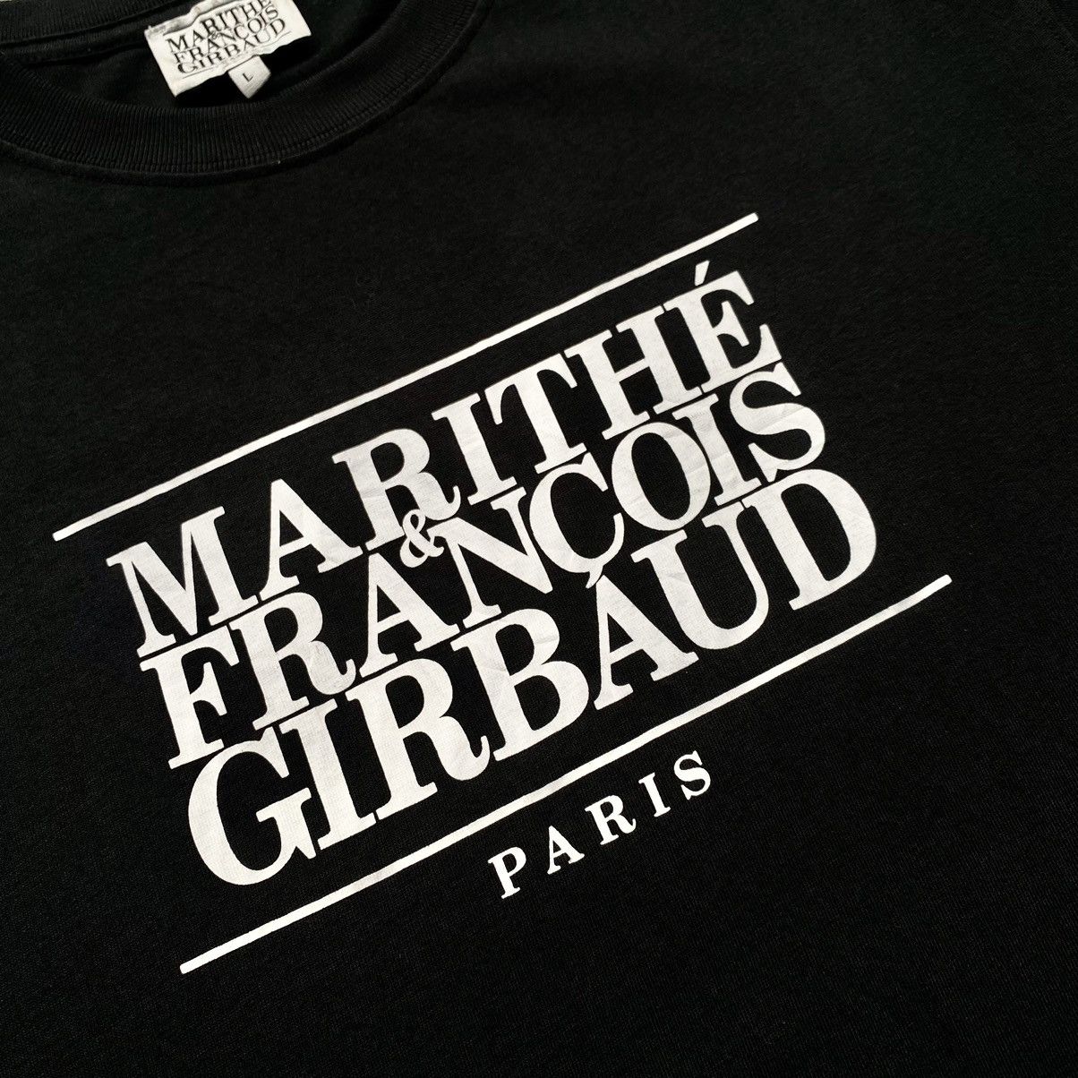 Marithe + Francois Girbaud 🔥Marithe Francois Girbaud Classic Logo Black Tee Size US L / EU 52-54 / 3 - 2 Thumbnail