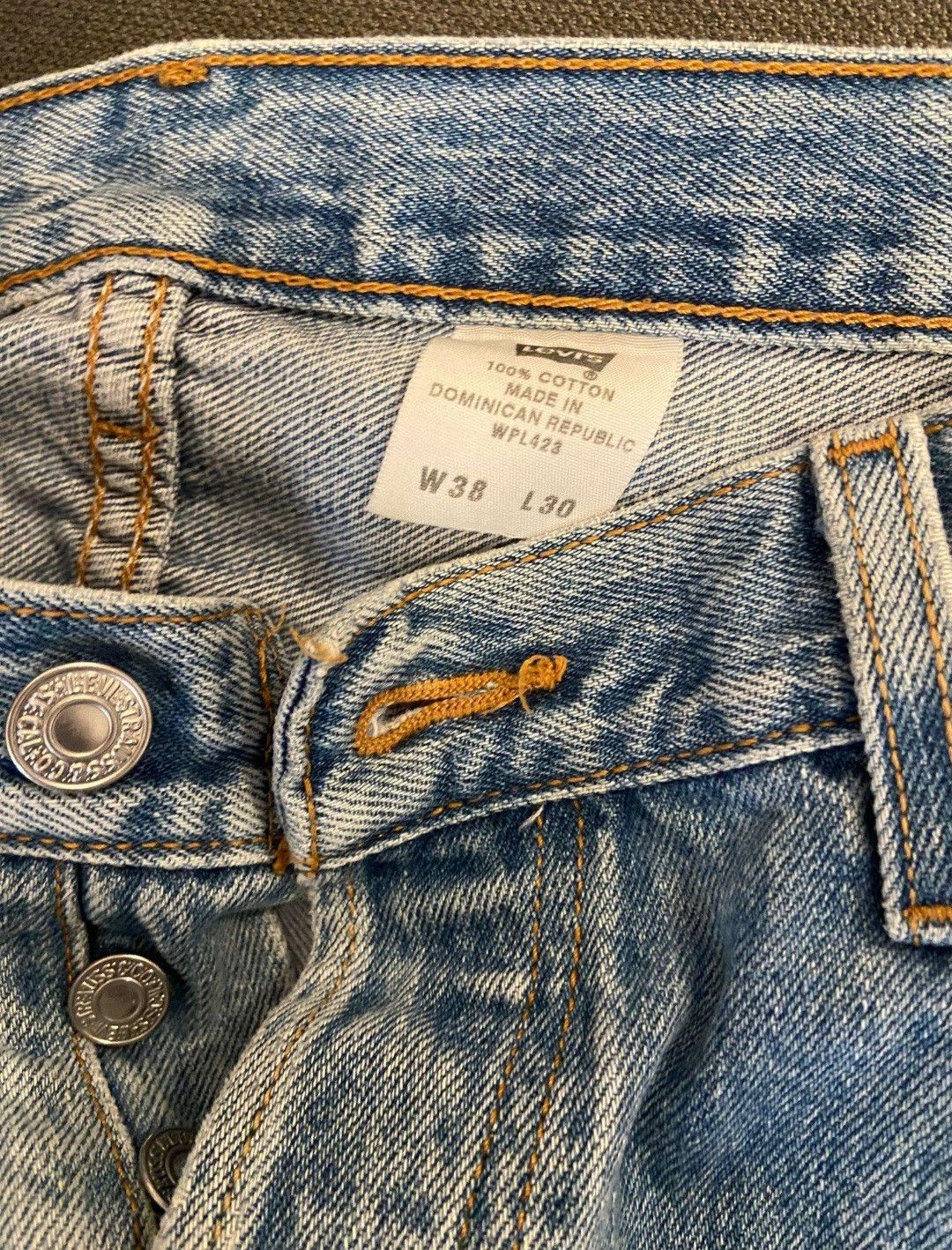 Levi's Levis original jeans Size US 38 / EU 54 - 2 Thumbnail