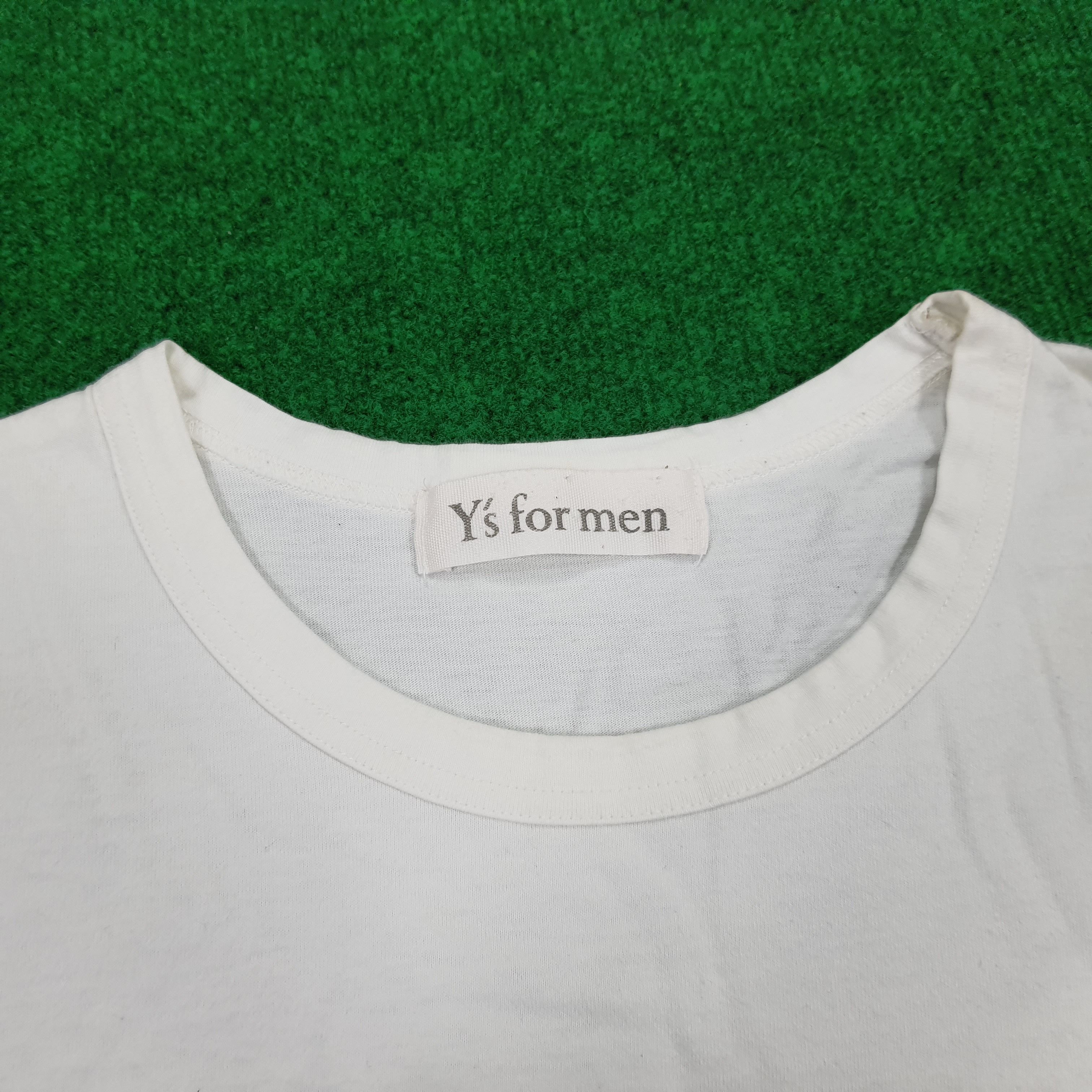 Japanese Brand × Y's for Men × Yohji Yamamoto Vintage Yohji Yamamoto Y's For Men Japanese Brand T-shirt Size US M / EU 48-50 / 2 - 4 Thumbnail