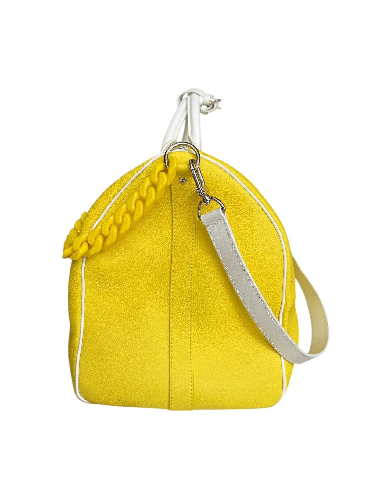Louis Vuitton Louis Vuitton Keepall Bandouliere 50 Yellow Duffle Bag Size ONE SIZE - 4 Thumbnail