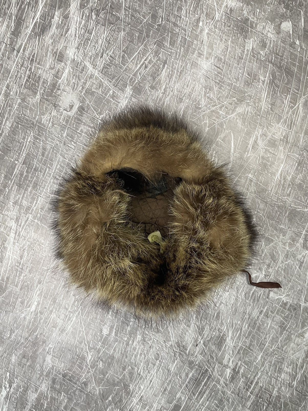 20471120 × Japanese Brand Y2K 80s Fuzzy Mohair Hat Vintage Wolf Ushanka ASAP style Size ONE SIZE - 5 Thumbnail