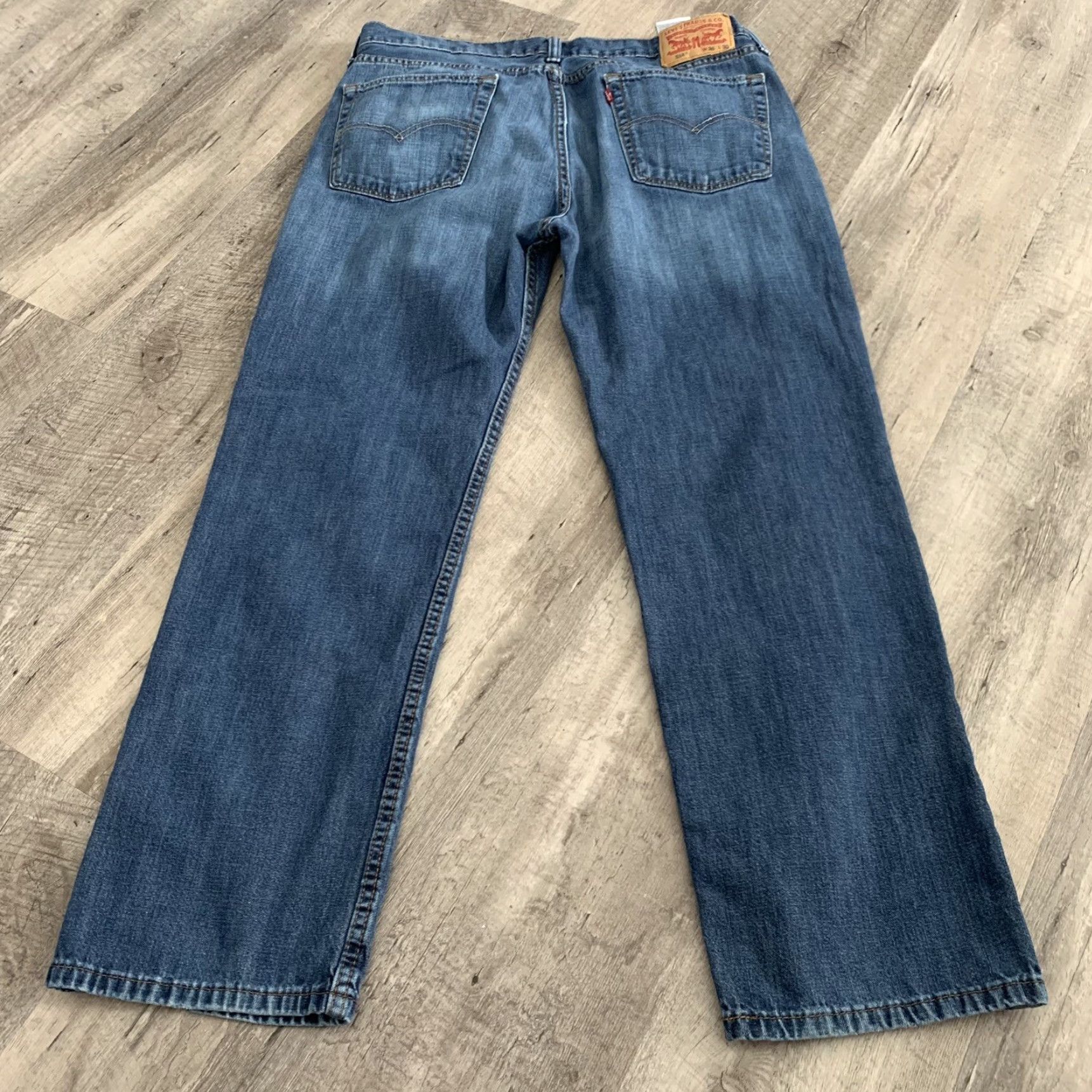 Levi's Levi’s 514 Jeans Slim Straight 36x29.5 Denim Blue 100% Cotton Mens Regular Slim Straight Jeans Size US 36 / EU 52 - 7 Thumbnail