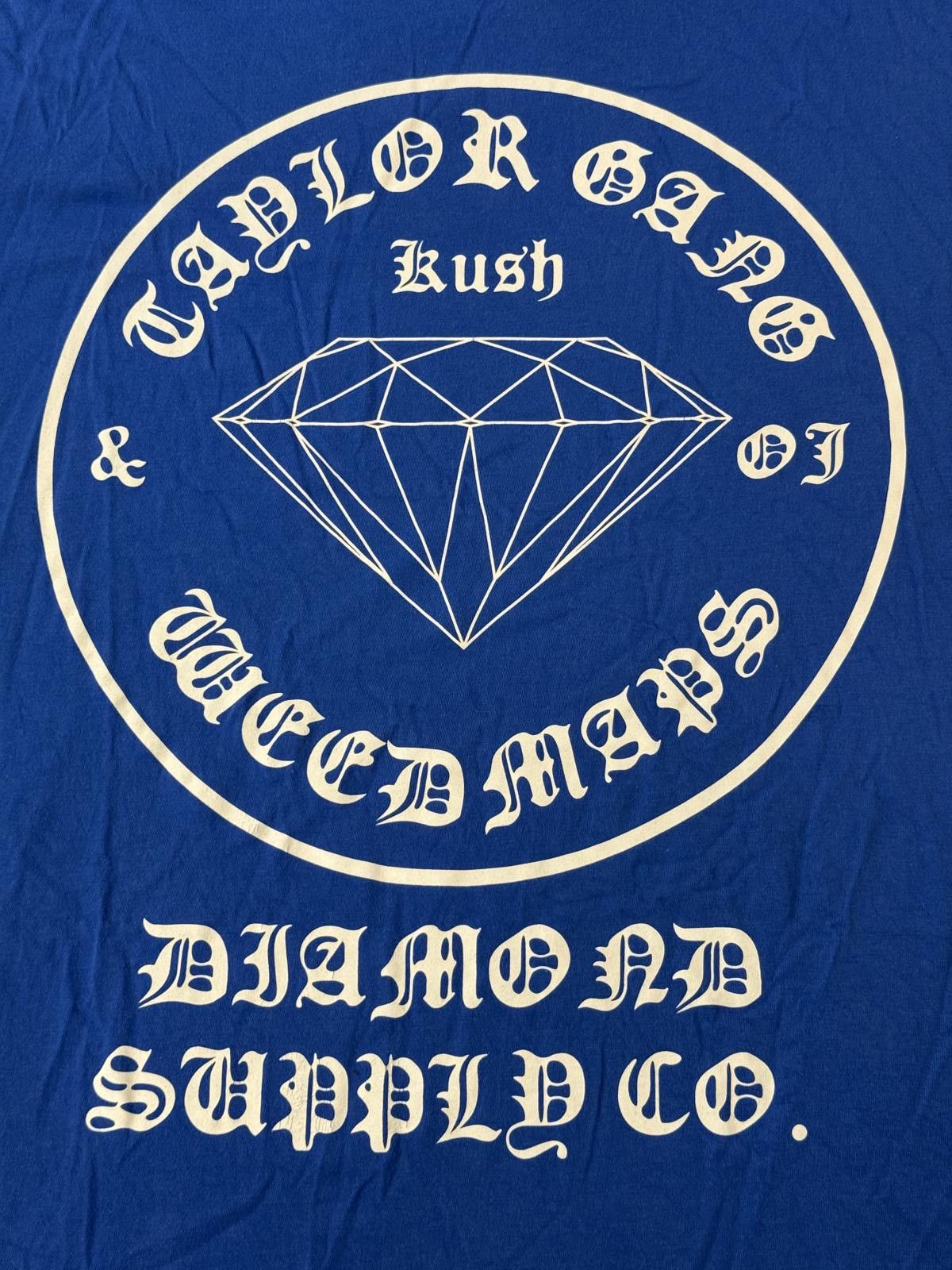 Diamond Supply Co. Diamond Supply Co x Weed Maps Tshirt Taylor Gang Kush OJ XXL Size US XXL / EU 58 / 5 - 1 Thumbnail