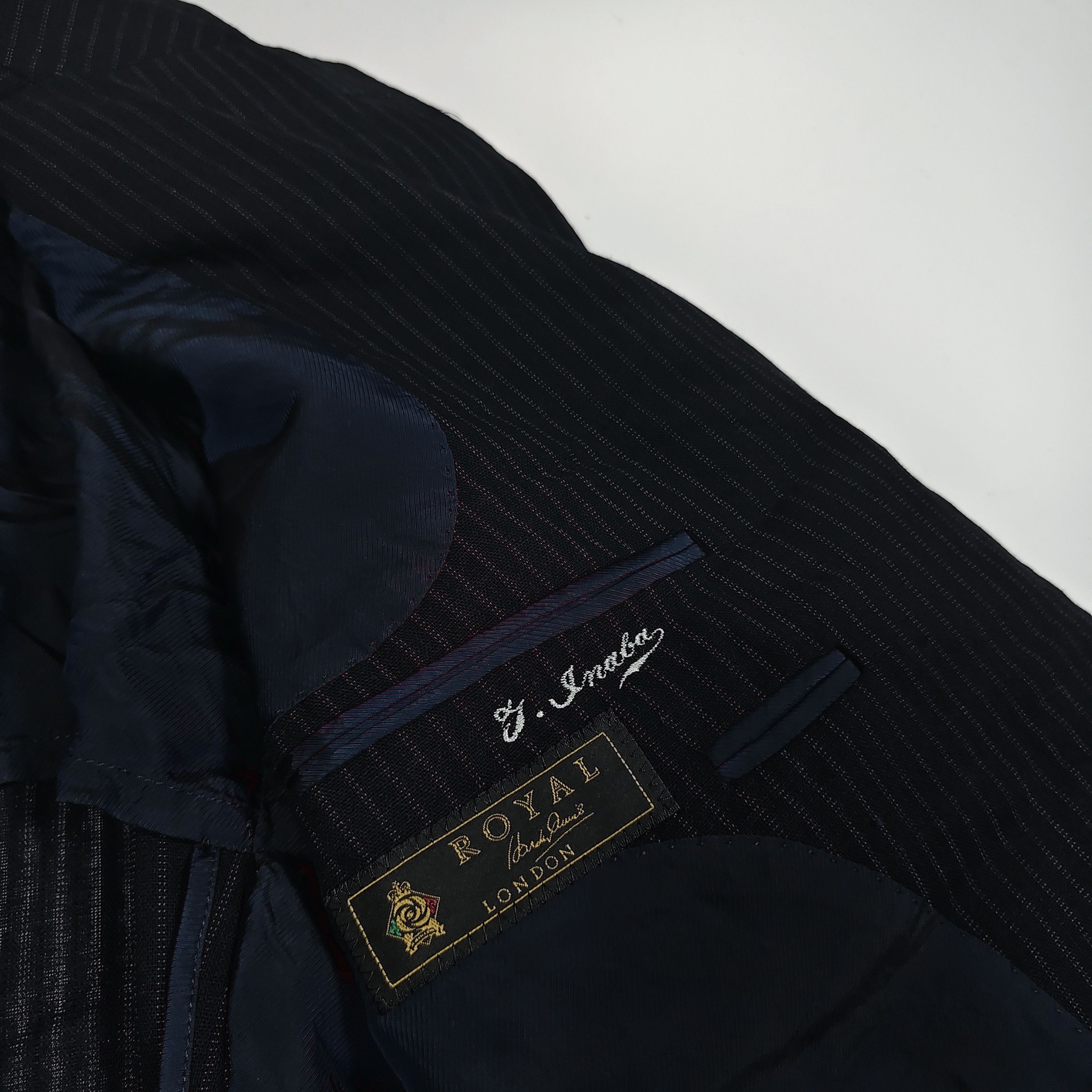 Loro Piana Men's Loro Piana Zelander 100% Wool Pinstripe Blazer #A Size US M / EU 48-50 / 2 - 7 Thumbnail