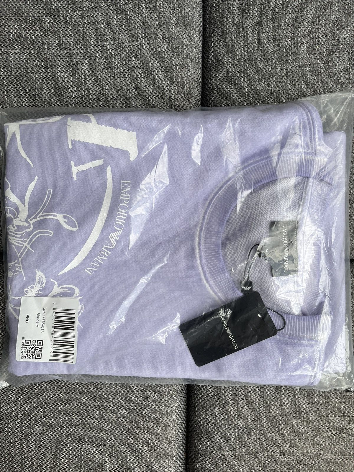 Emporio Armani Emporio Armani Light Purple T-Shirt - Garden of Eden Size US M / EU 48-50 / 2 - 2 Thumbnail